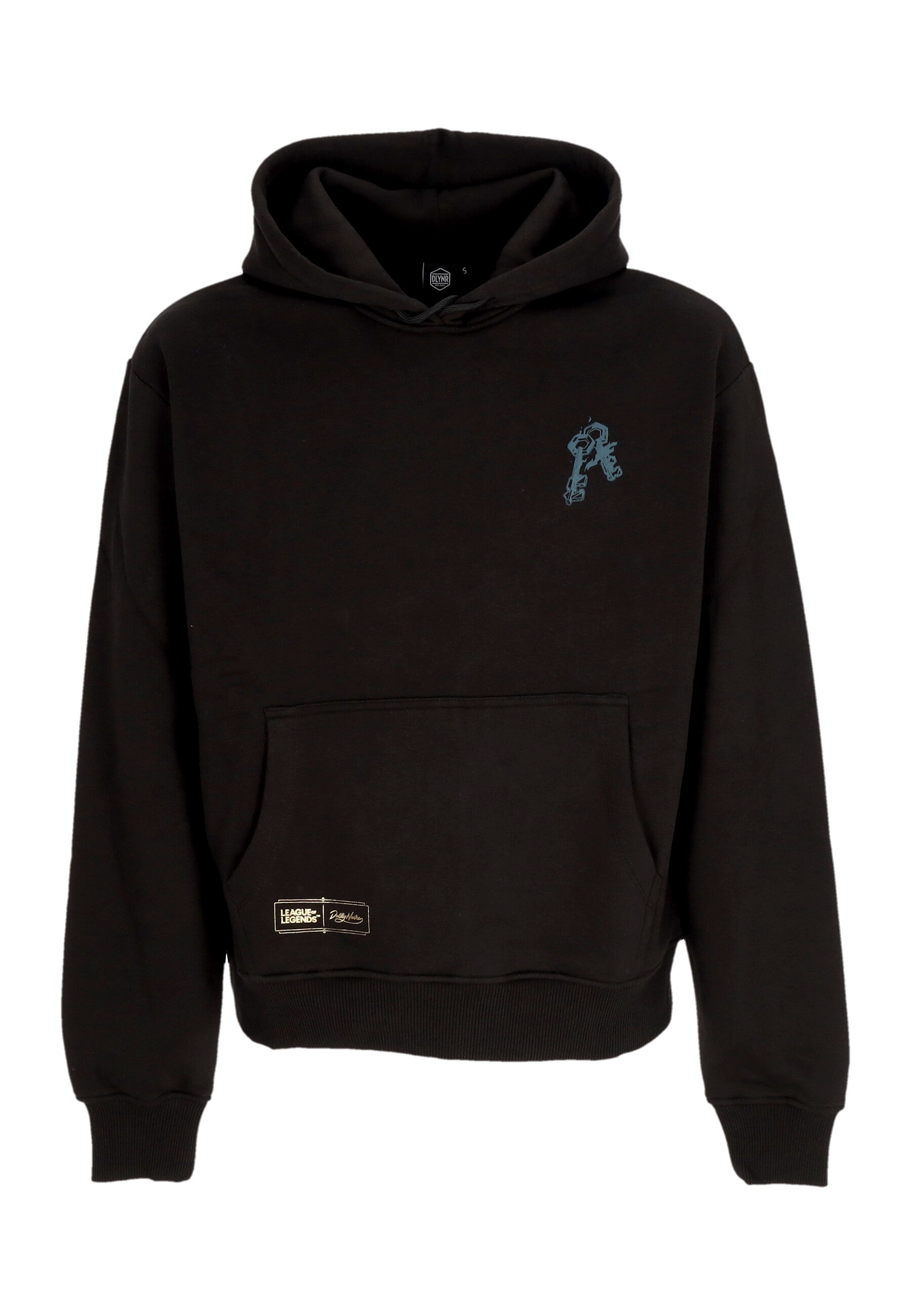 Felpa Cappuccio Uomo Thresh Hoodie Black SW780-GQ-01