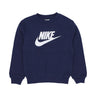 Felpa Girocollo Ragazzo Sportswear Club Fleece Crewneck Midnight Navy/white FD2992-410