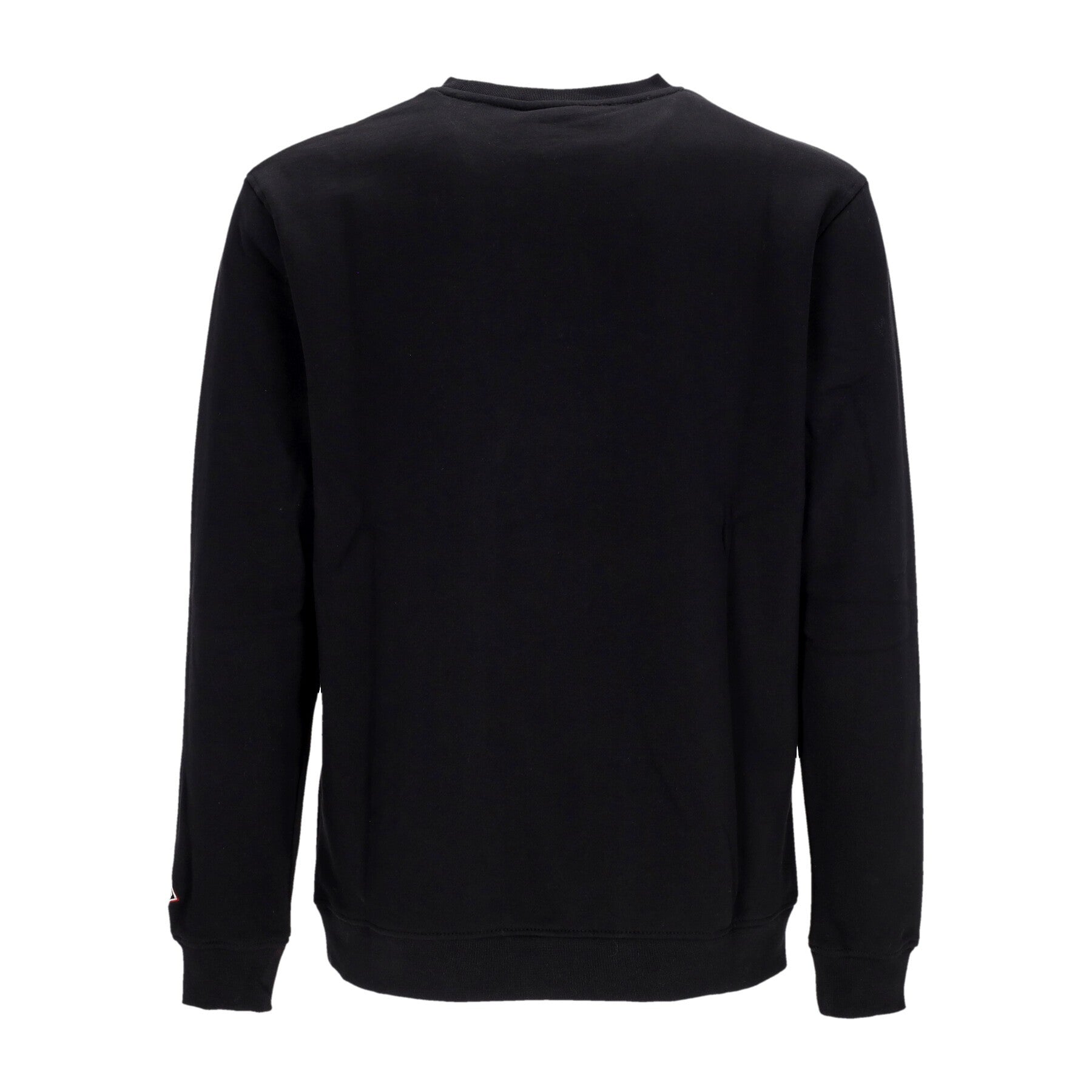 Felpa Girocollo Uomo Brigade Felt Crewneck Black INA-CRW-0495