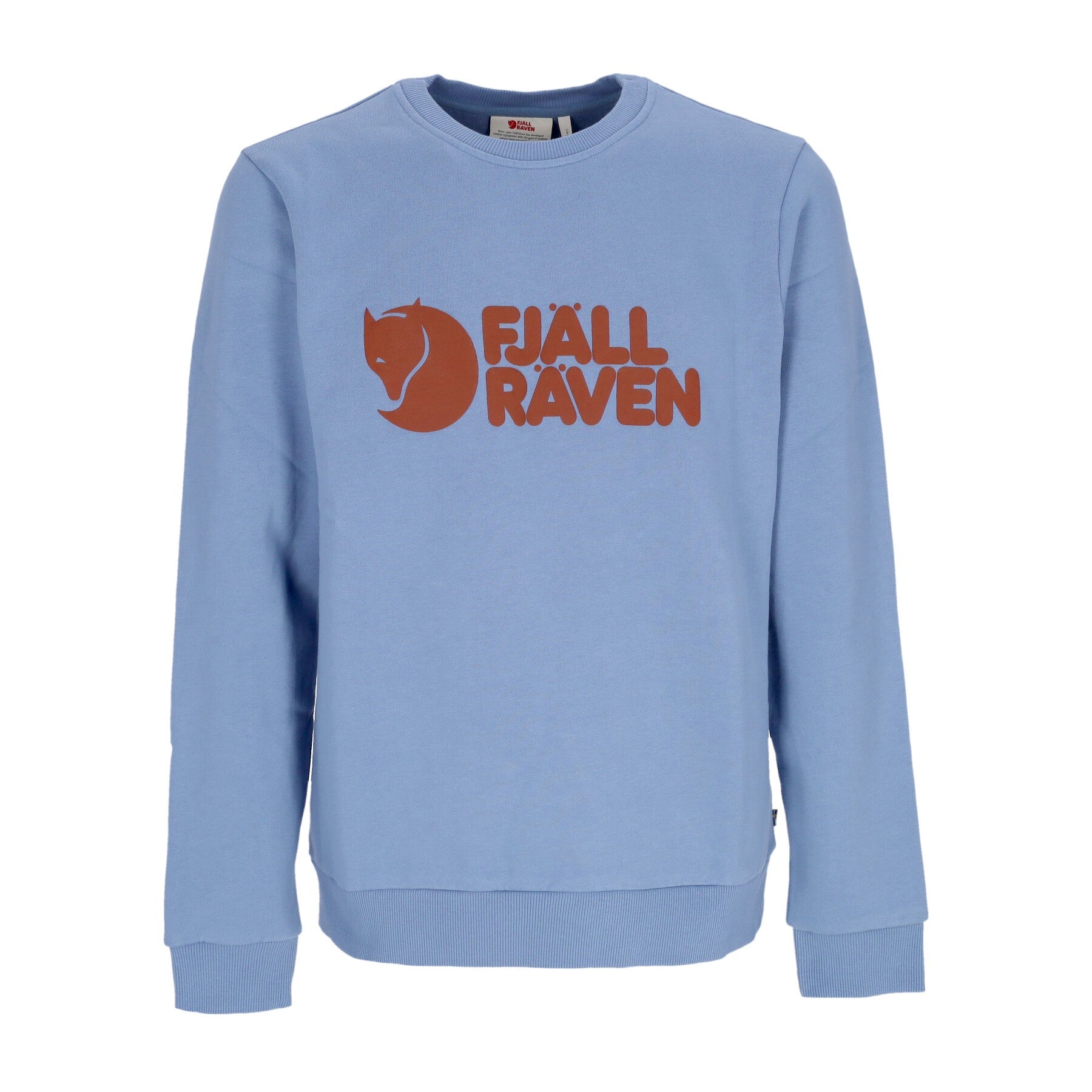 Felpa Girocollo Uomo Logo Sweater Dawn Blue 84142