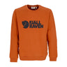 Felpa Girocollo Uomo Logo Sweater Terracotta Brown 84142