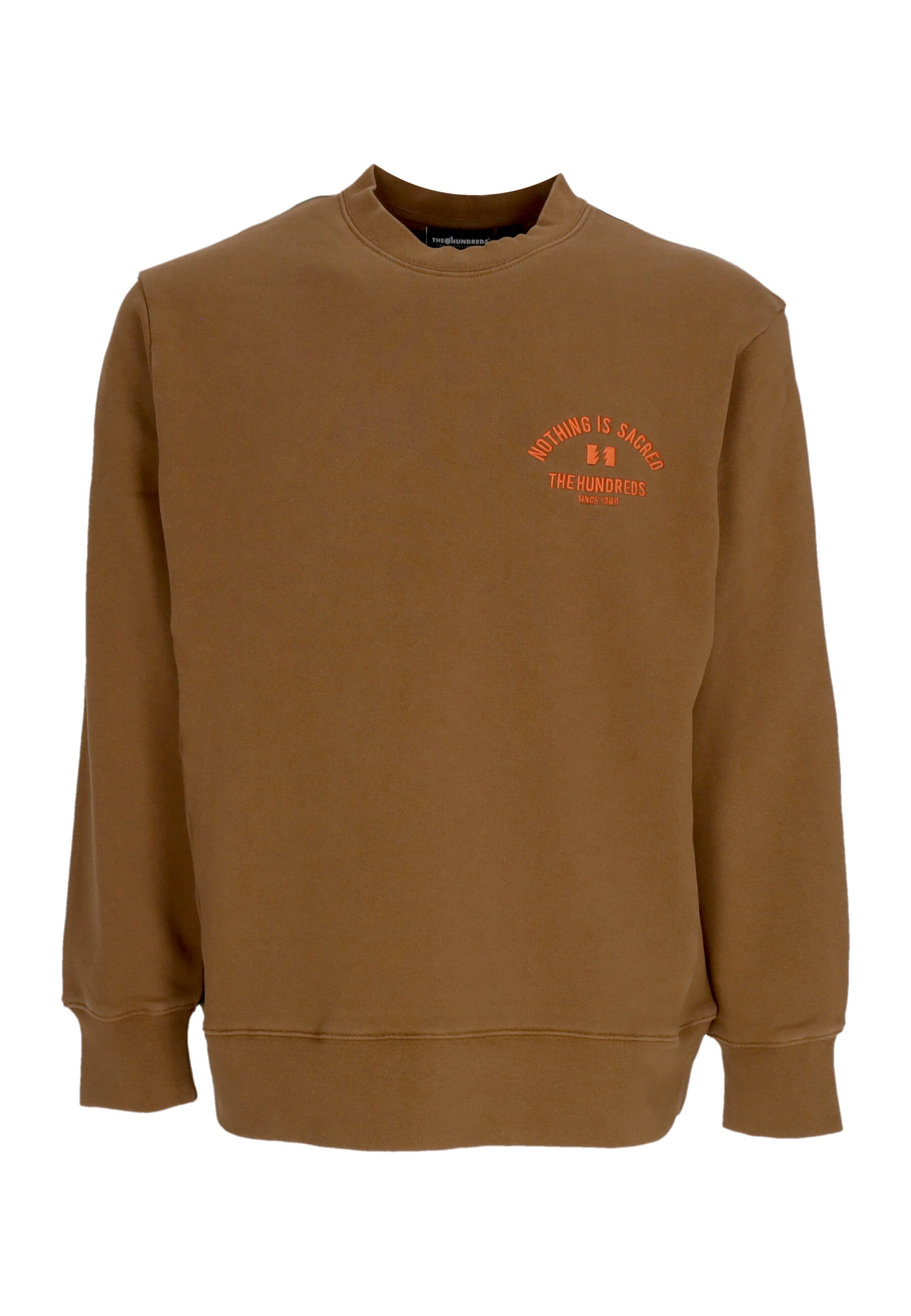 Felpa Girocollo Uomo Temp Crewneck Brown T24F102007