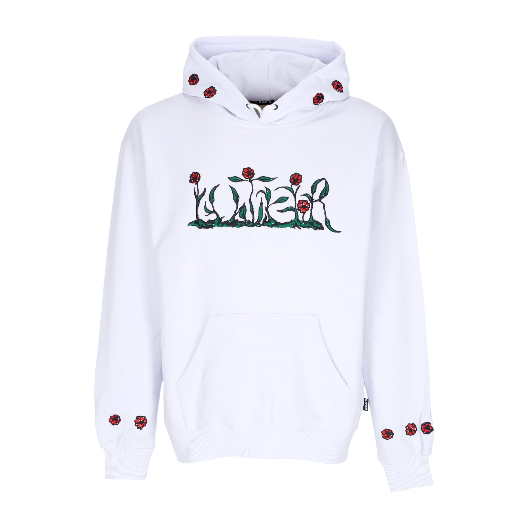 Felpa Leggera Cappuccio Uomo Field Hoodie White 24SISH13