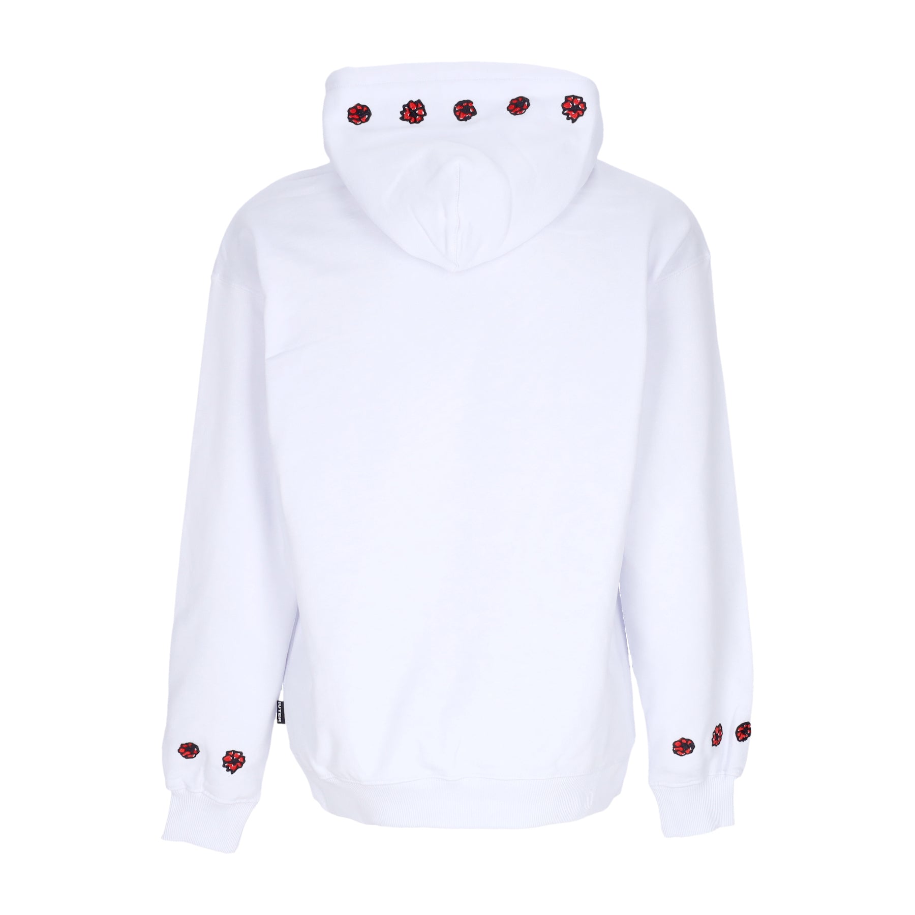 Felpa Leggera Cappuccio Uomo Field Hoodie White 24SISH13