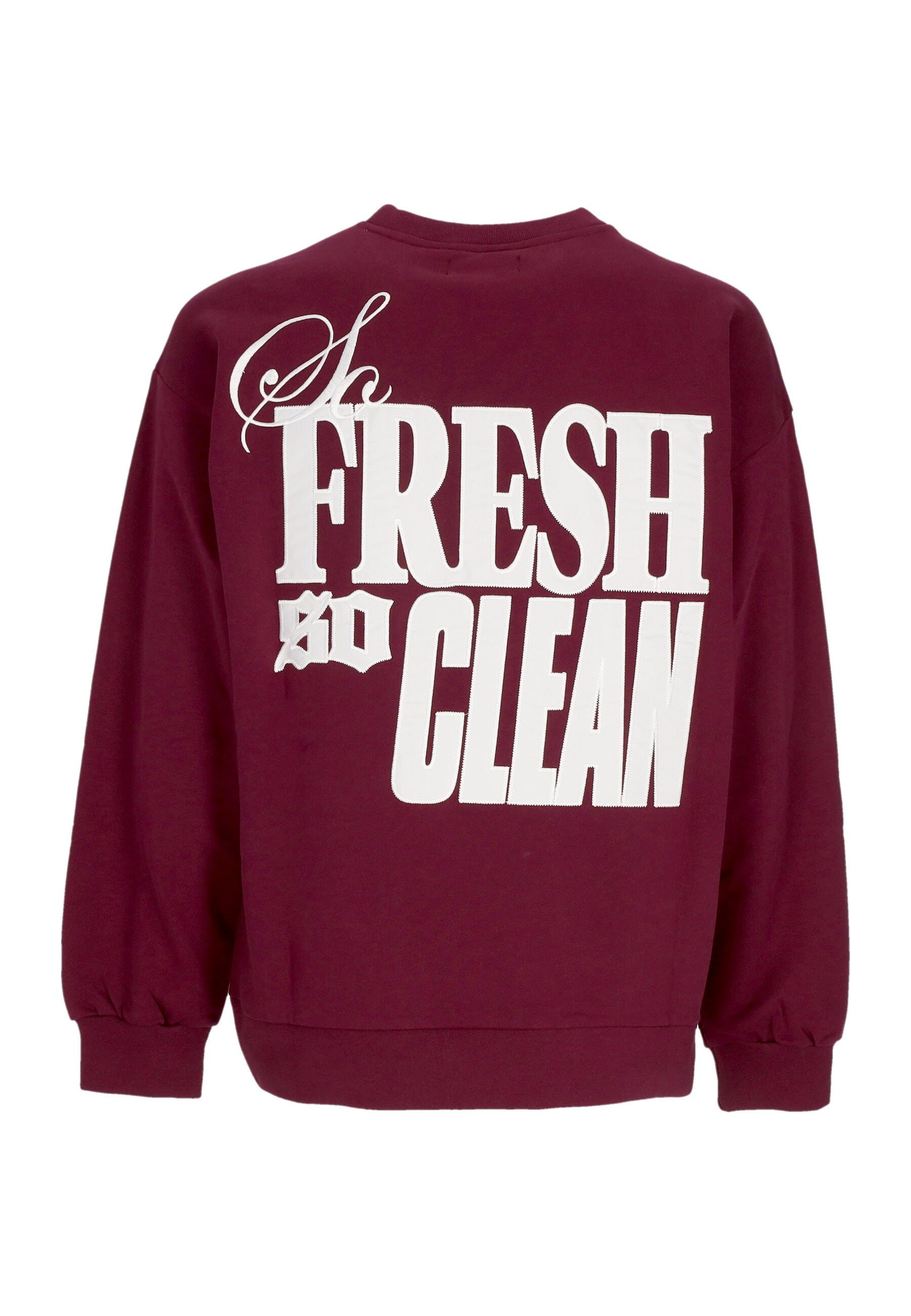 Felpa Leggera Girocollo Uomo So Fresh So Clean Sweatshirt Plum MFSOM4119