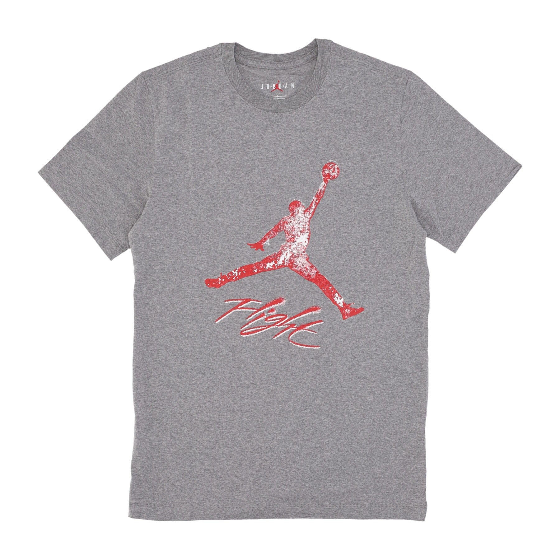 Maglietta Uomo Essentials Jumpman Tee Black/white/fire Red DQ7376