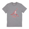 Maglietta Uomo Essentials Jumpman Tee Black/white/fire Red DQ7376