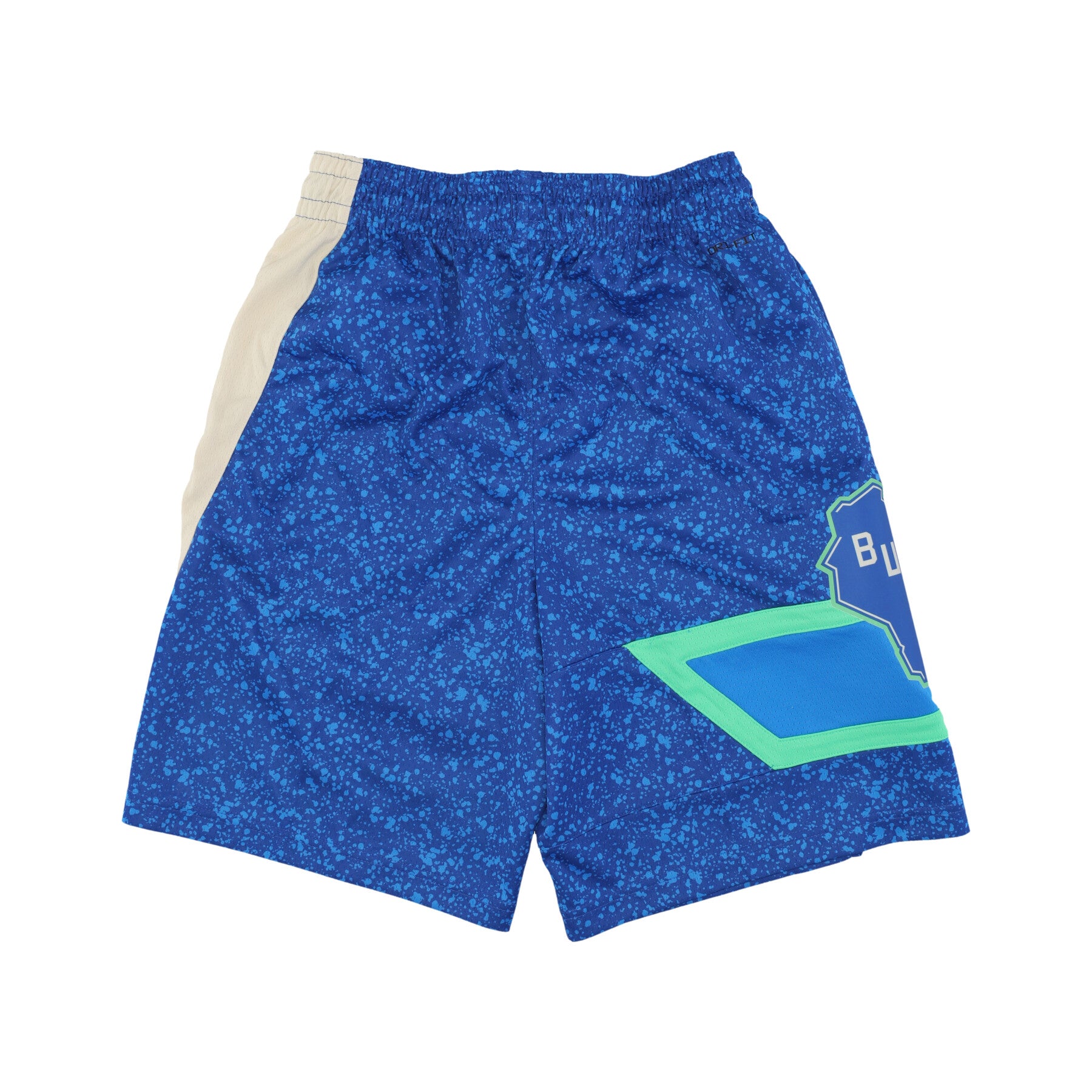 Pantaloncino Basket Uomo Nba City Edition 2023/24 Swingman Dri-fit Short Milbuc Photo Blue/flat Opal DX8709-406