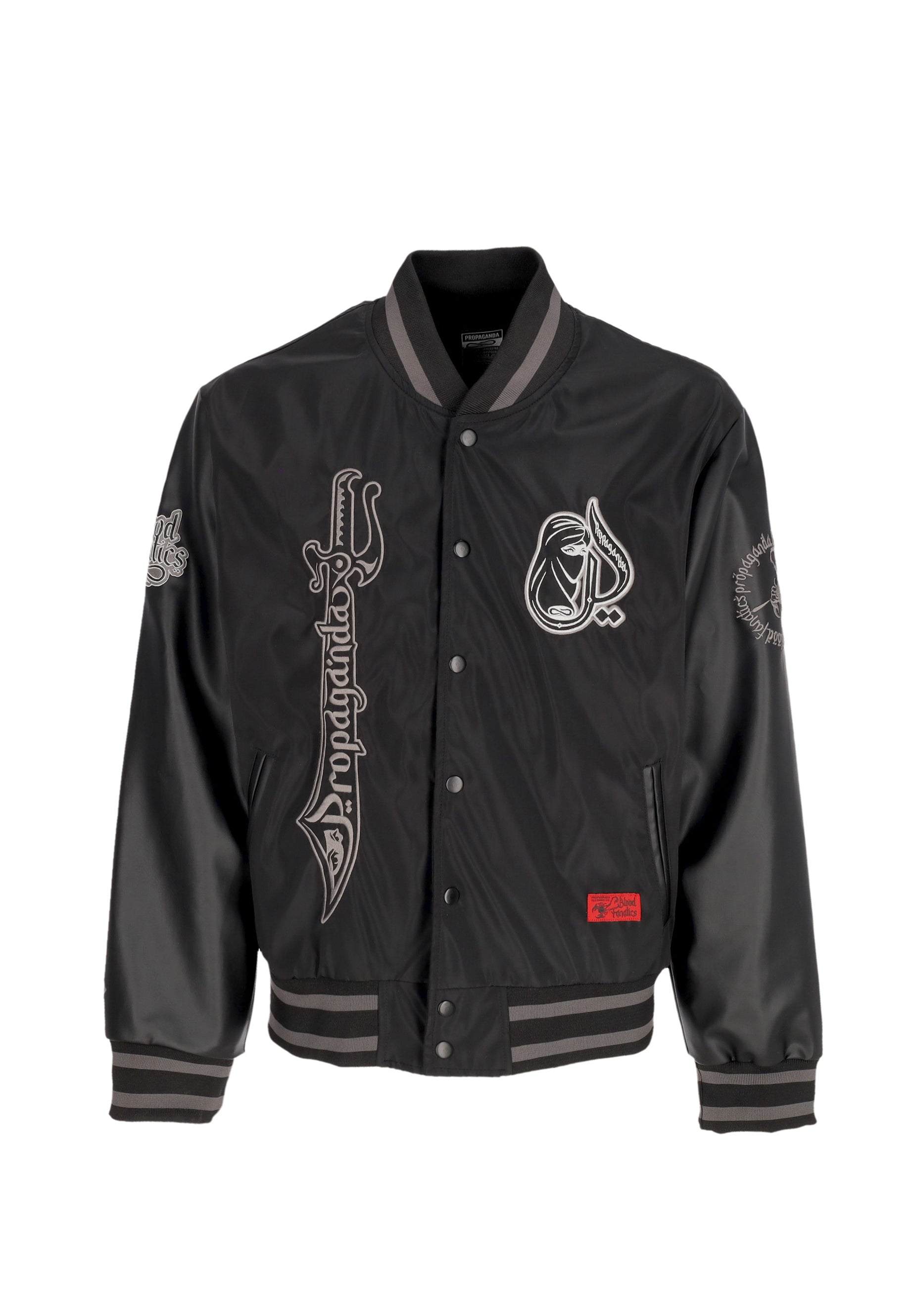 Giubbotto College Uomo Desert Commando Varsity Black 24SSPROU502