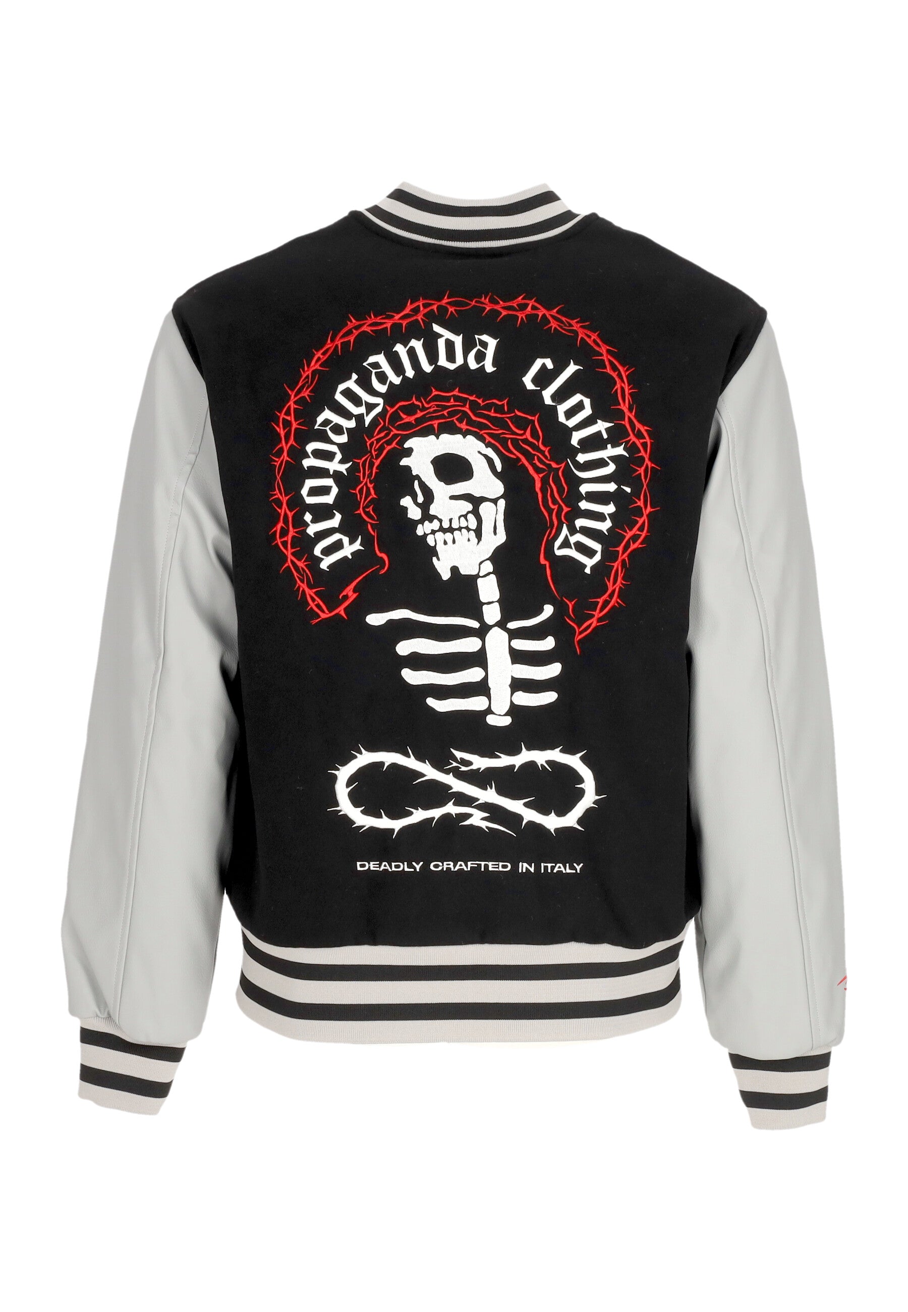 Giubbotto College Uomo Misery Varsity Jacket Black 24FWPROU400