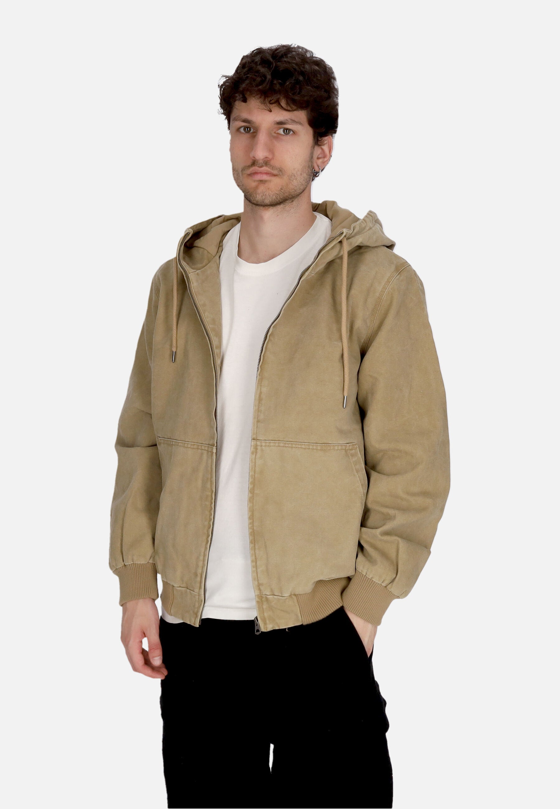 Giubbotto Uomo Dulcey Canvas Jacket Khaki ELYJK00199