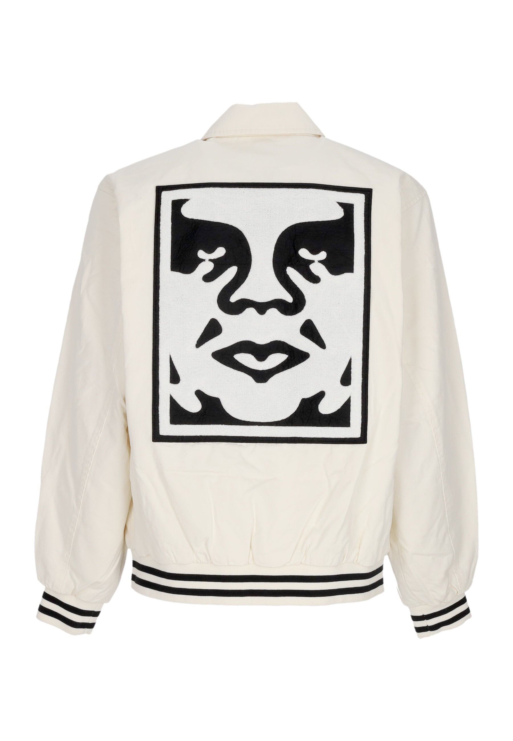 Giubbotto Uomo Icon Face Varsity Jacket Unbleached 121800557