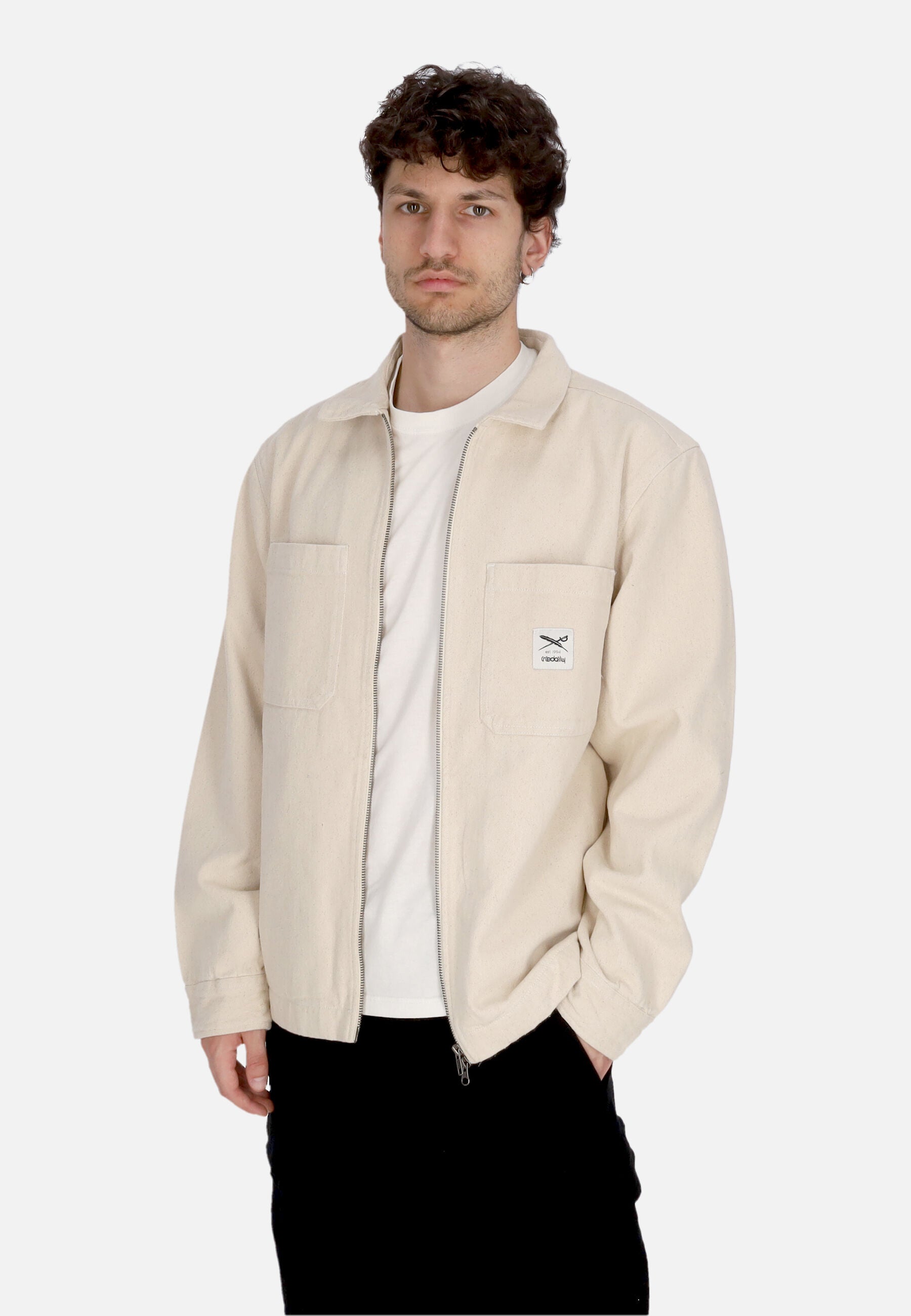 Giubbotto Uomo Nanolo Shirt Jacket Undyed 914B122-514