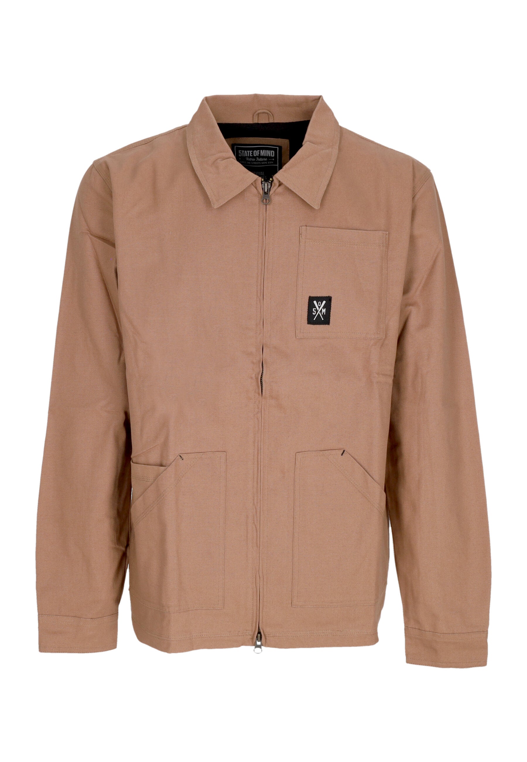 Giubbotto Uomo Worker Jacket Brown GBSOM4104