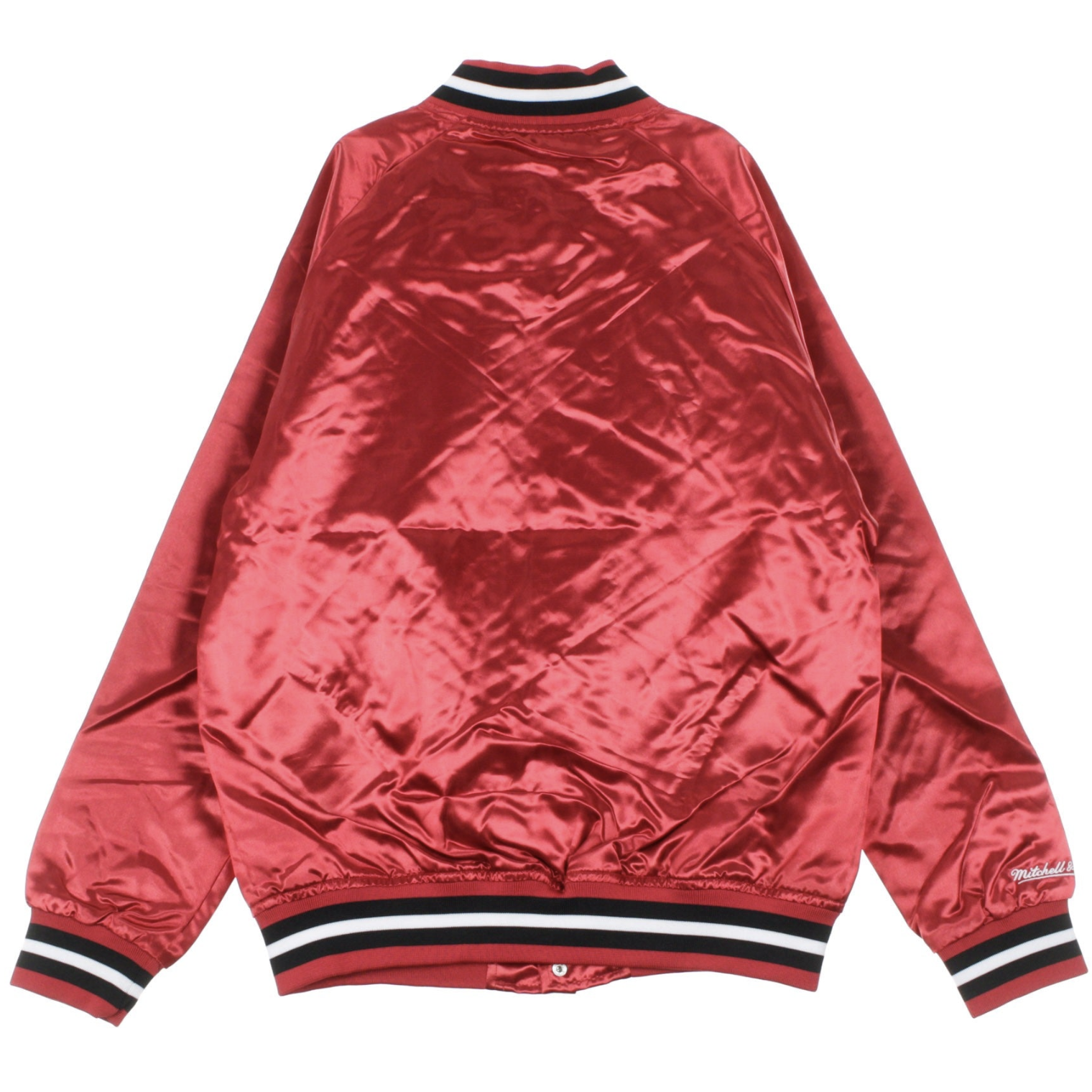 Giubbotto Bomber Uomo Nba Lightweight Satin Jacket Hardwood Classics Chibul Original Team Colors