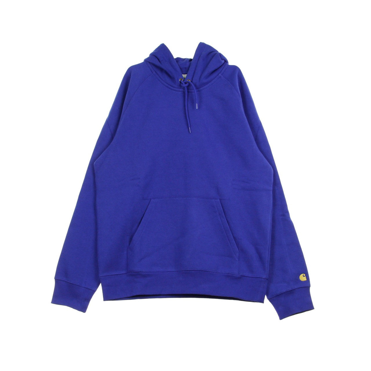 Felpa Cappuccio Uomo Hooded Chase Sweatshirt Thunder Blue/gold I026384