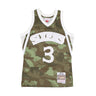 Canotta Basket Uomo Nba Ghost Green Camo Swingman Jersey Hardwood Classicsno 3 Allen Iverson 1996-97 Phi76e Camo/green SMJY4362-P7696AIVCMGR