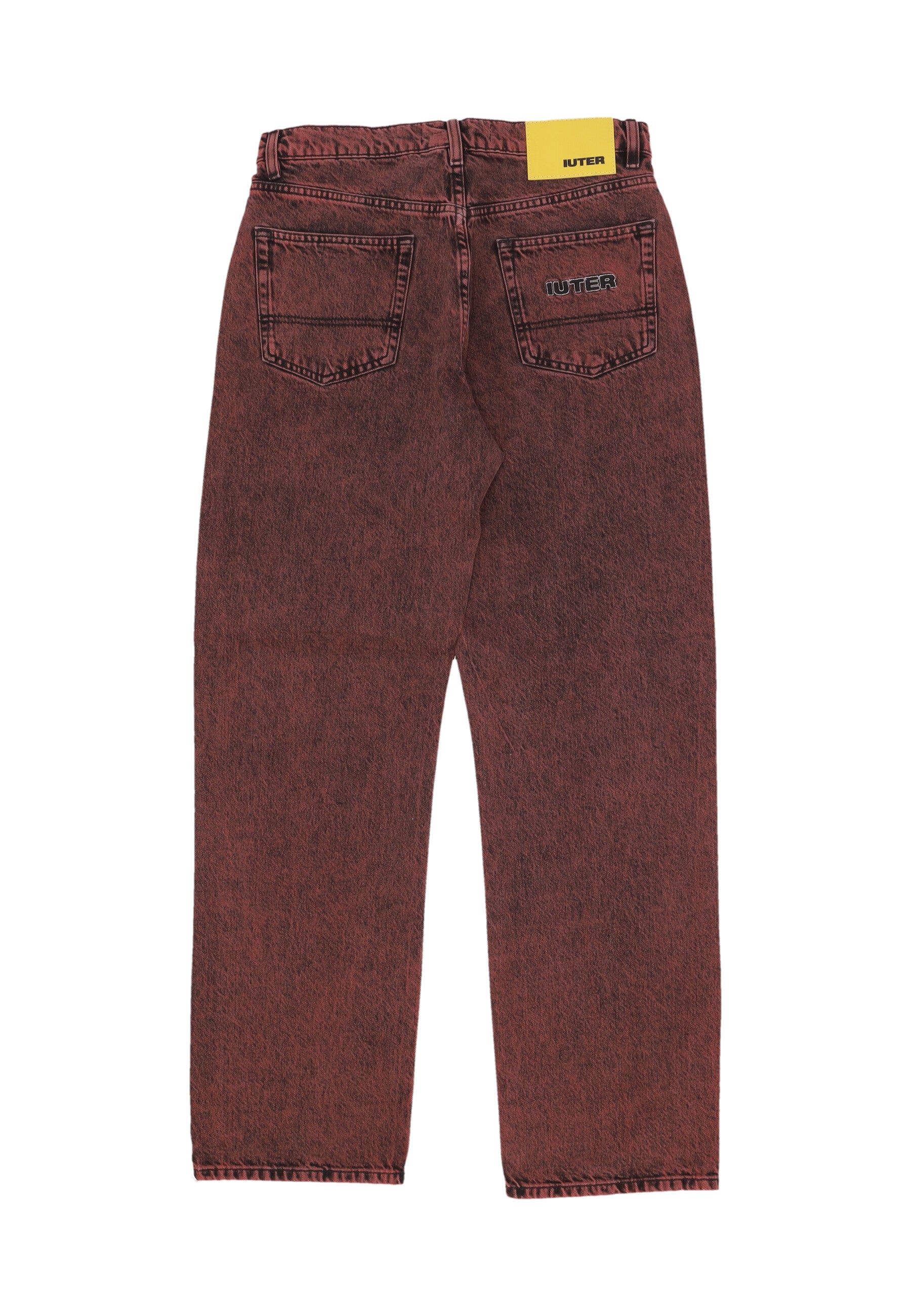 Jeans Uomo Loose Denim Pants Brick CRVRIDP02