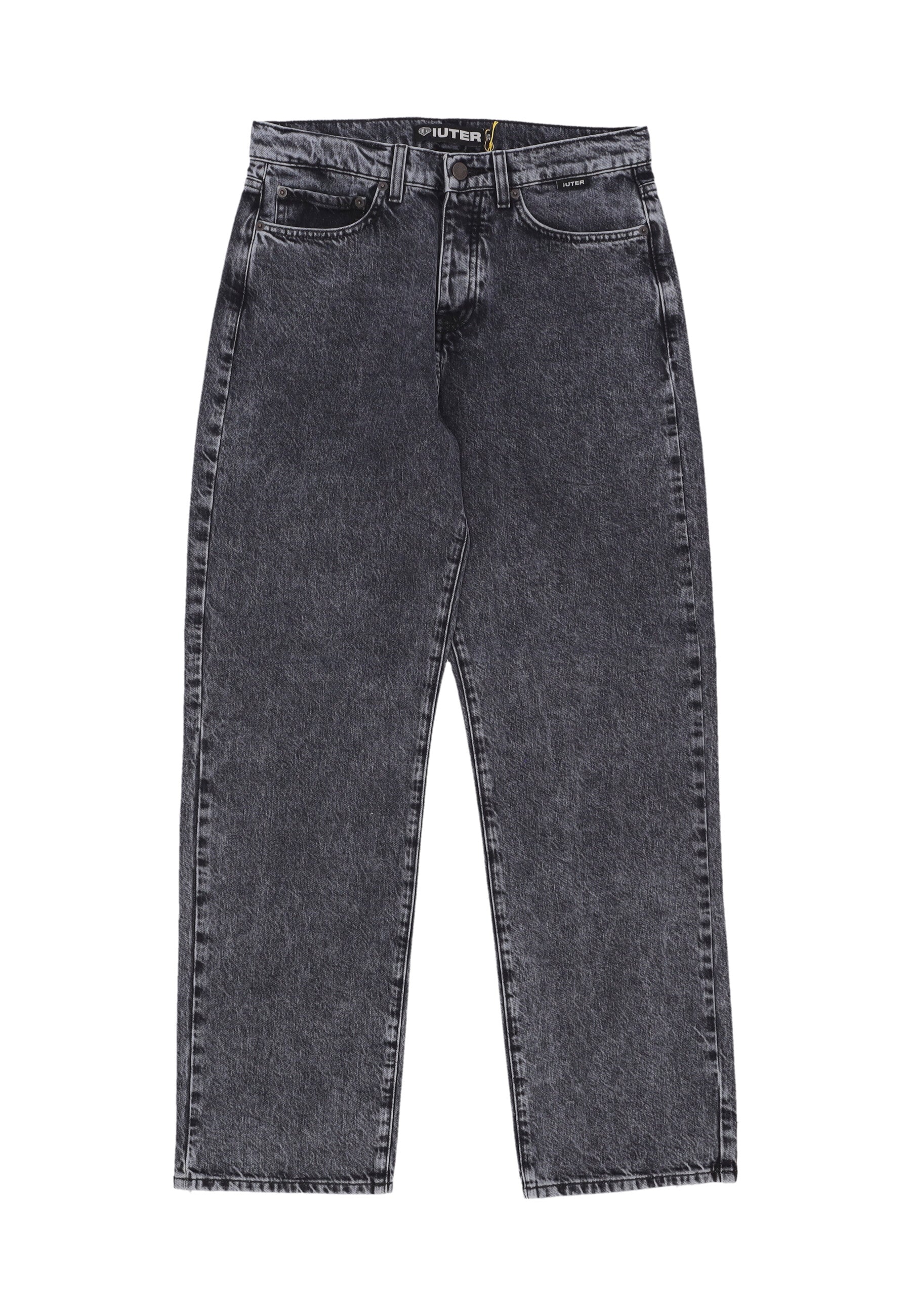 Jeans Uomo Loose Denim Pants Dark Grey CRVRIDP02