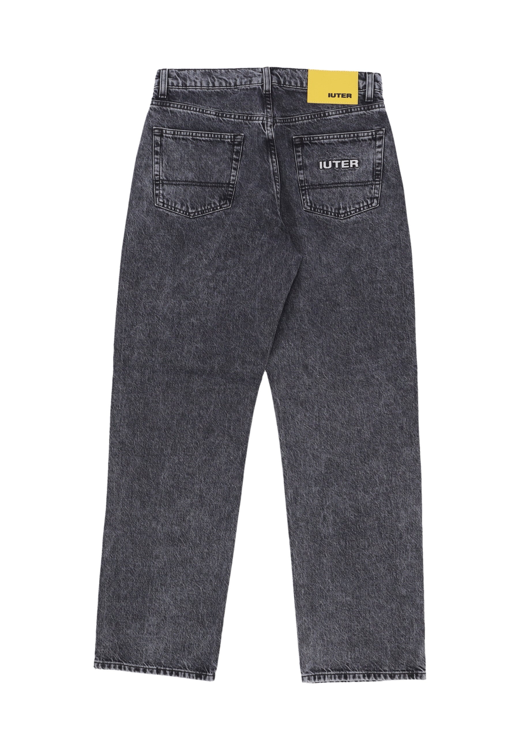 Jeans Uomo Loose Denim Pants Dark Grey CRVRIDP02