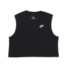 Maglietta Corta Donna W Sportswear Club Crop Tee Black/white FV5505-010