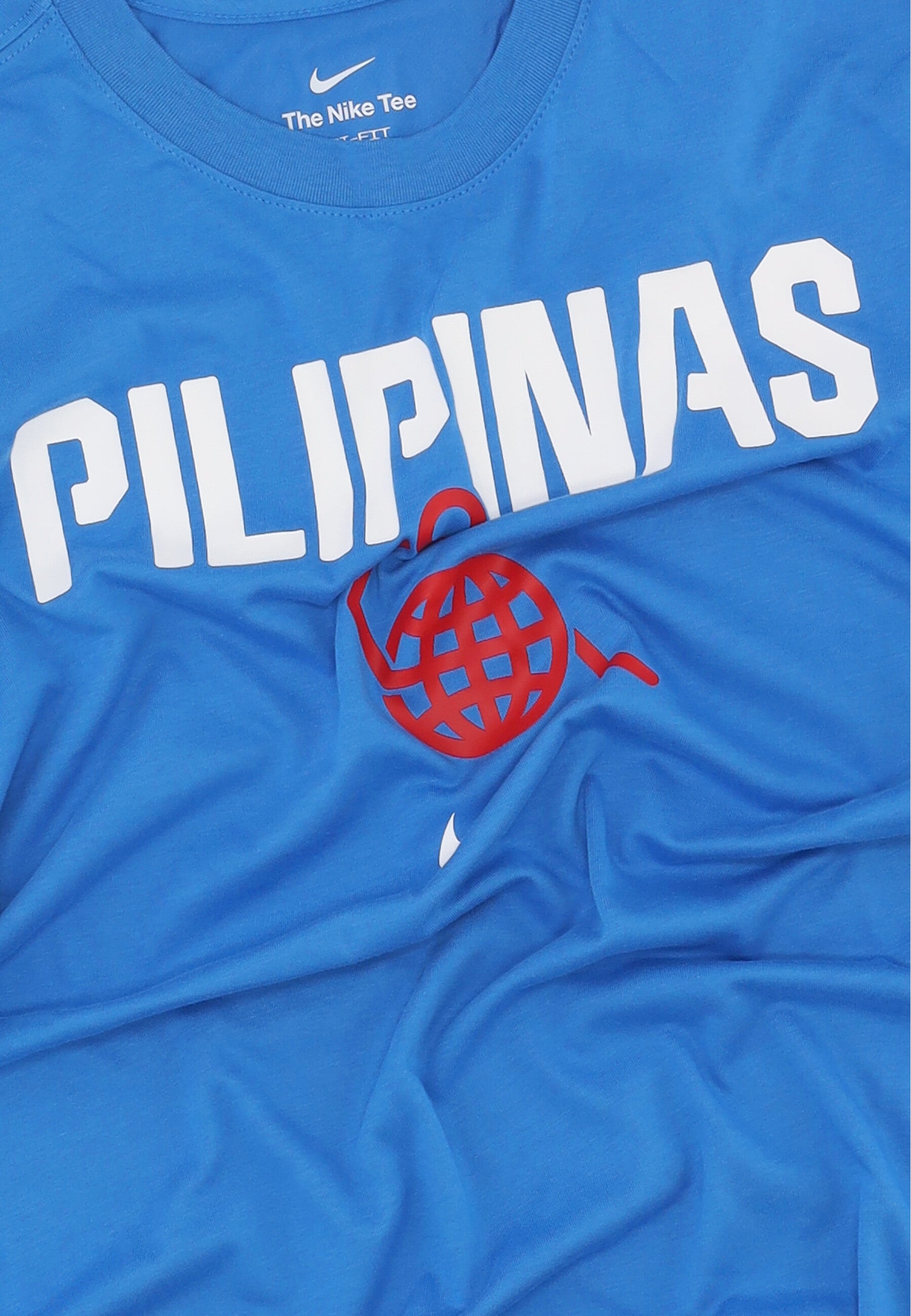 Maglietta Uomo Basketball Tee Team Philippines Lt Photo Blue/lt Photo Blue/white FZ1708-435