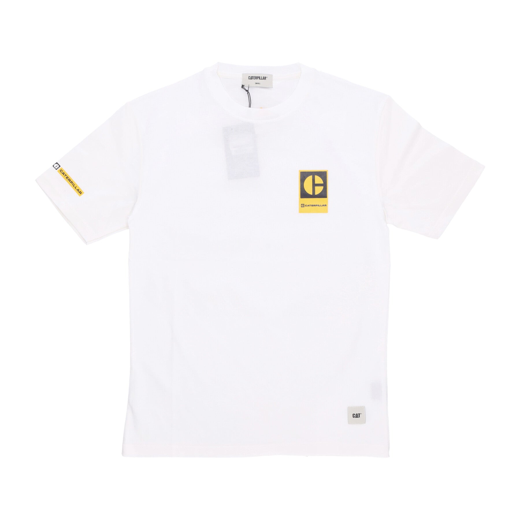 Maglietta Uomo Block C Logo Tee Bone 6010133