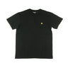 Maglietta Uomo Chase T-shirt Black/gold I026391