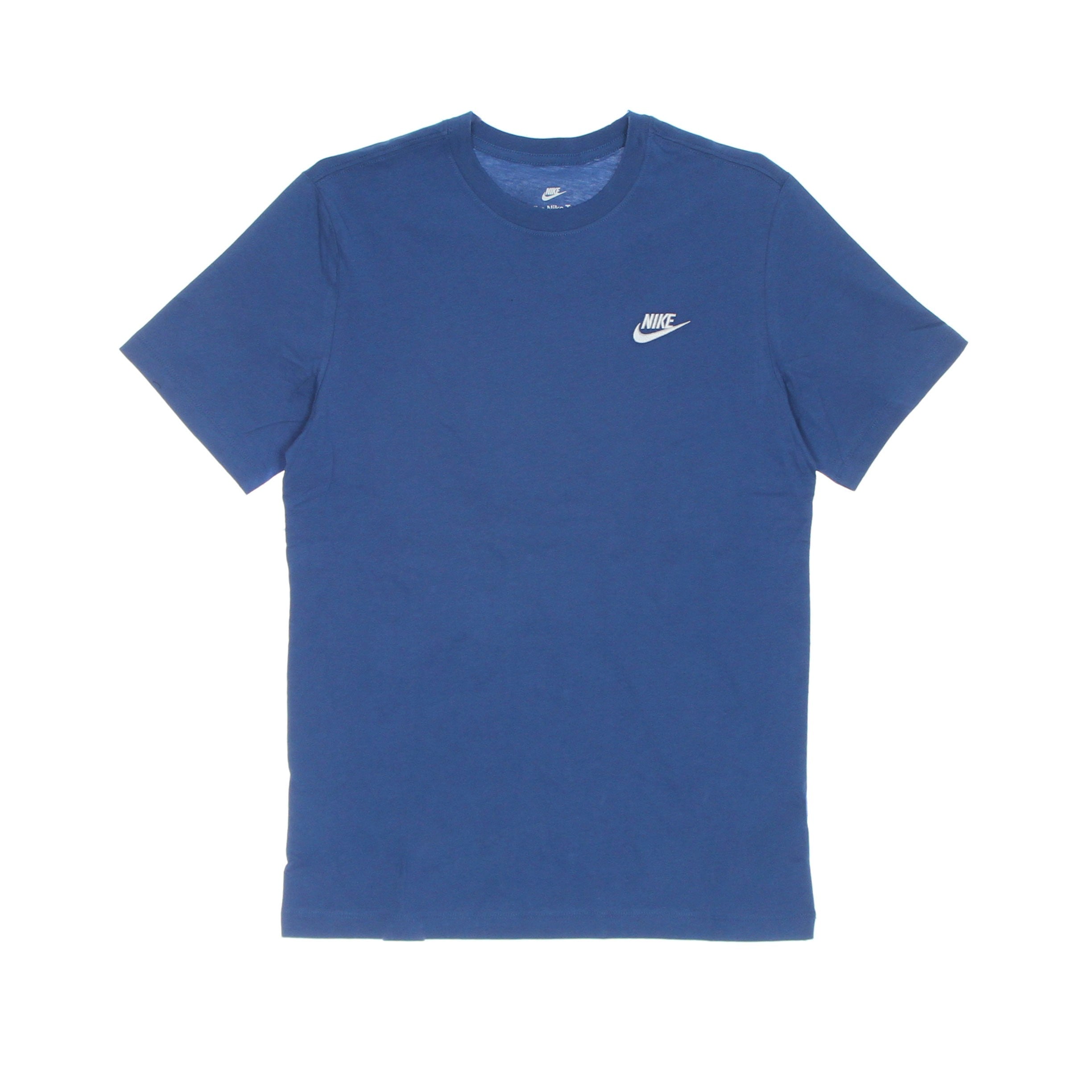 Maglietta Uomo Club Tee Dk Marina Blue/white AR4997