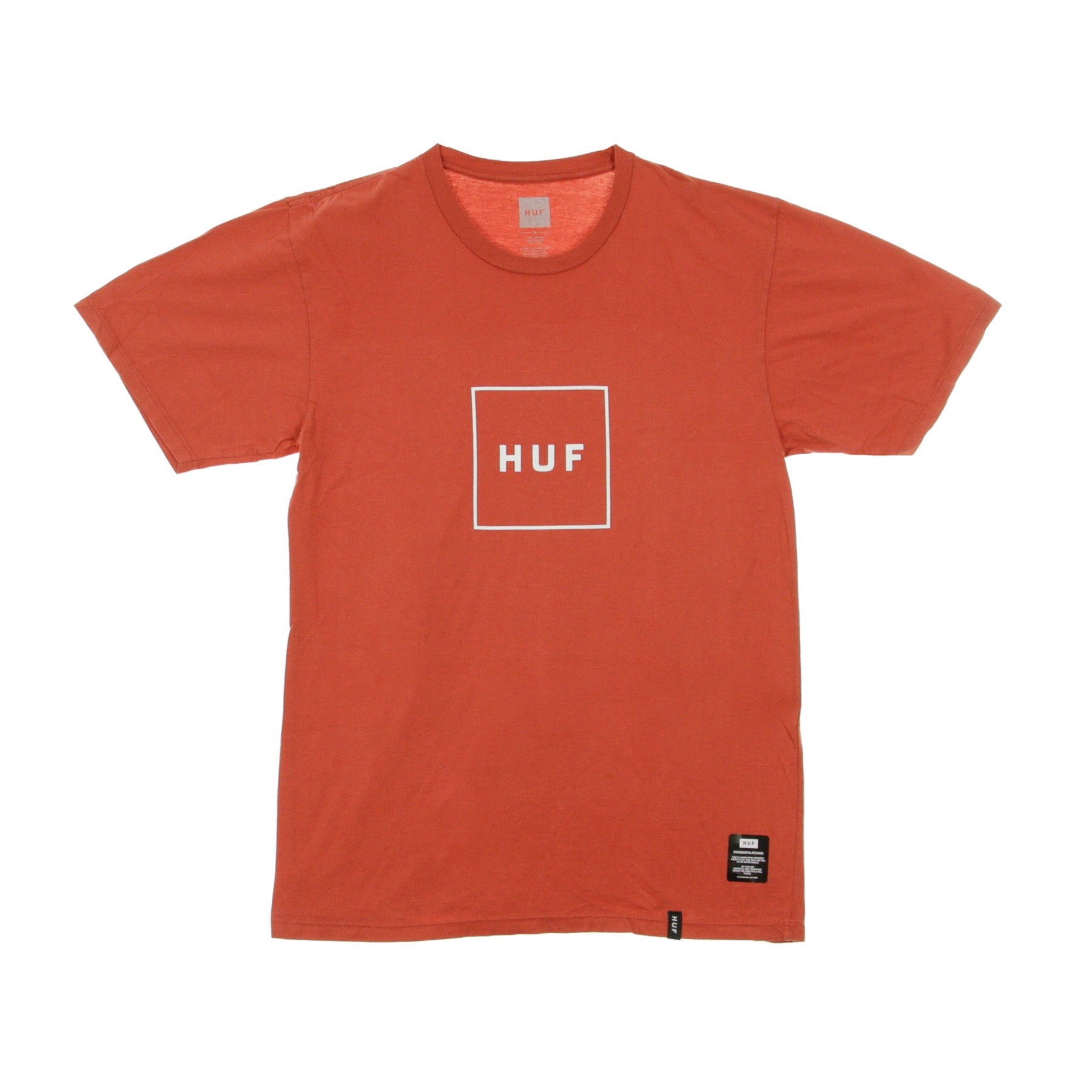 Maglietta Uomo Essentials Box Logo Poppy TS00507