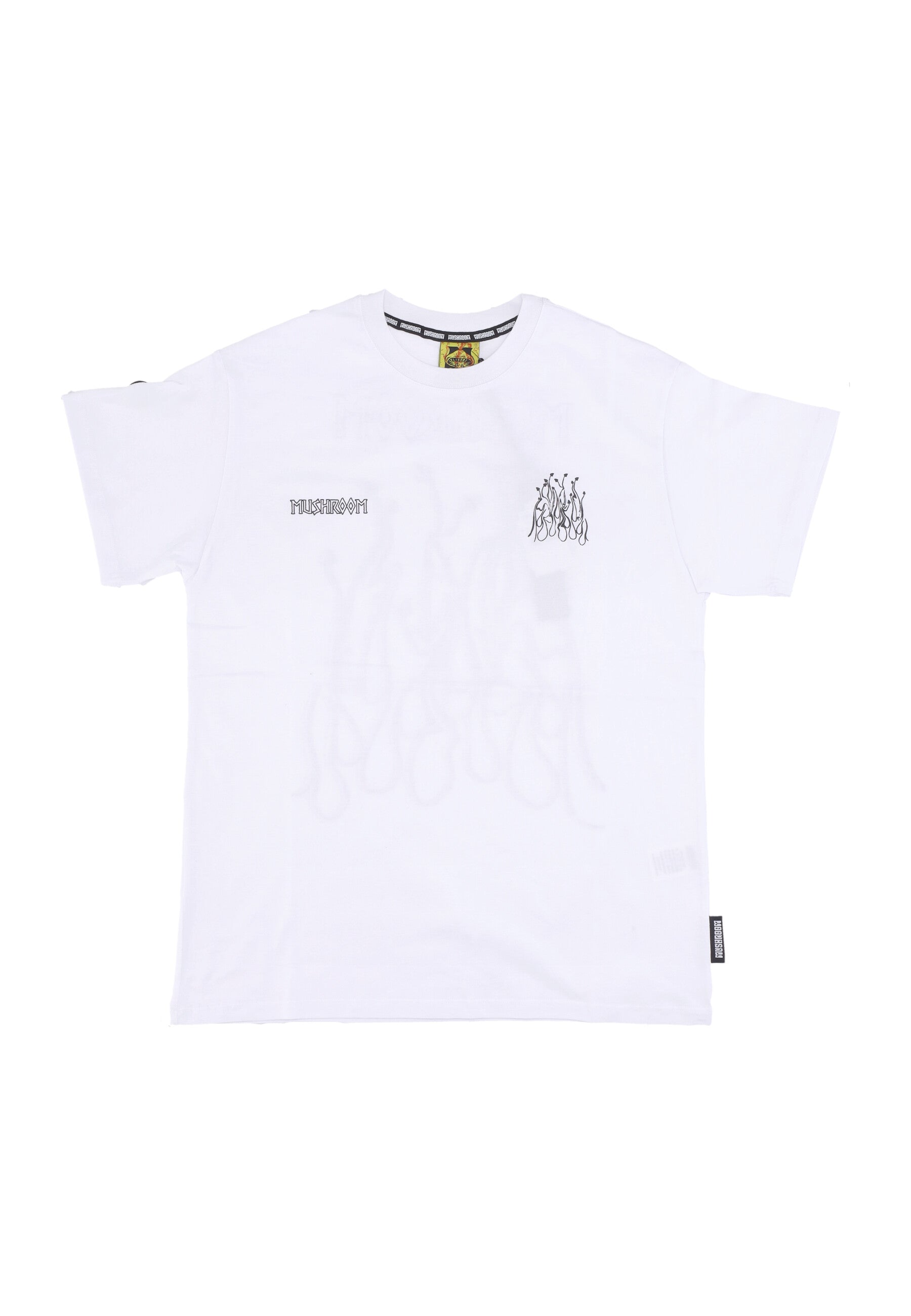 Maglietta Uomo Flame Tee White 24SSMU14003-02