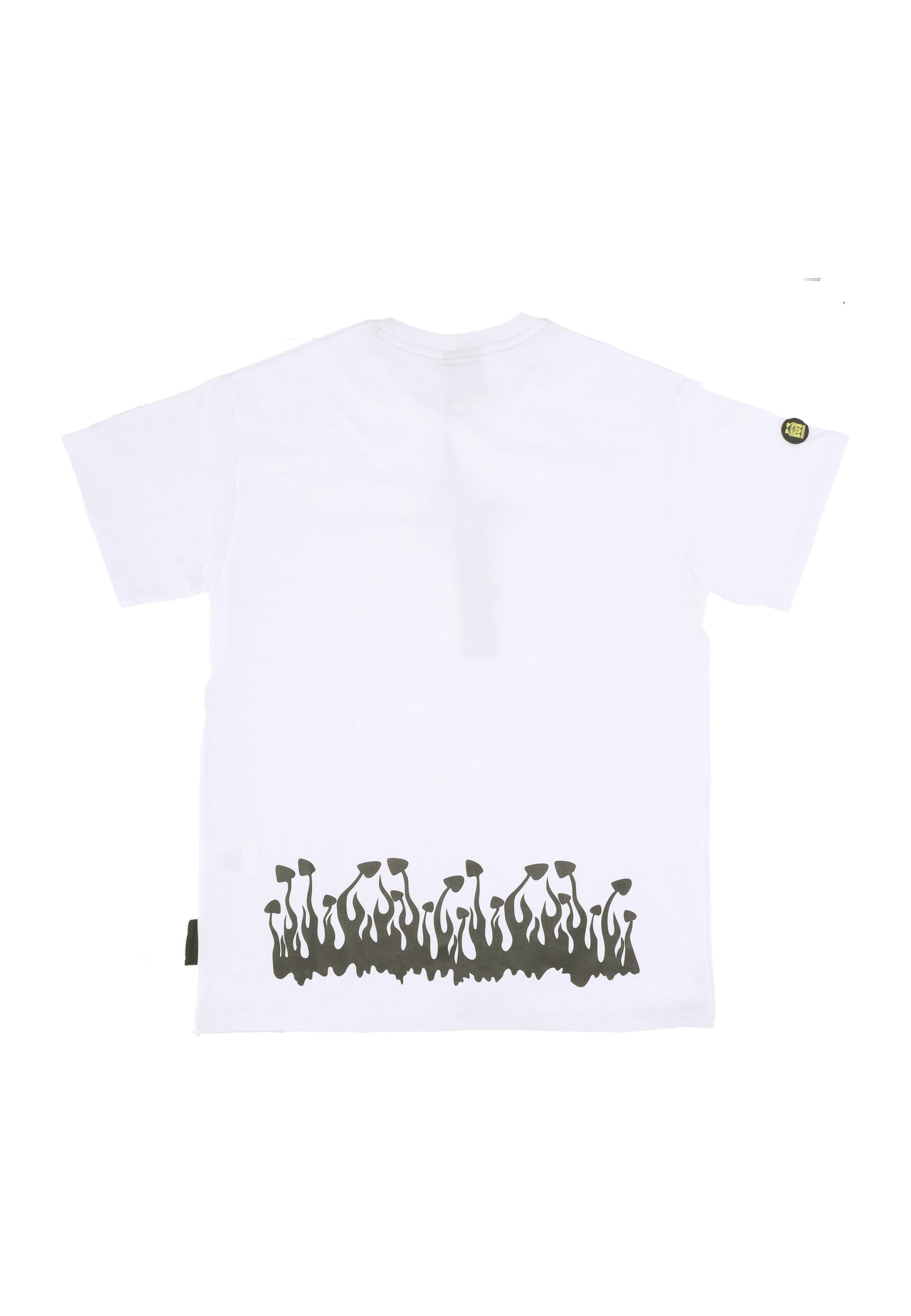 Maglietta Uomo Flame Tee White 24SSMU14006-02