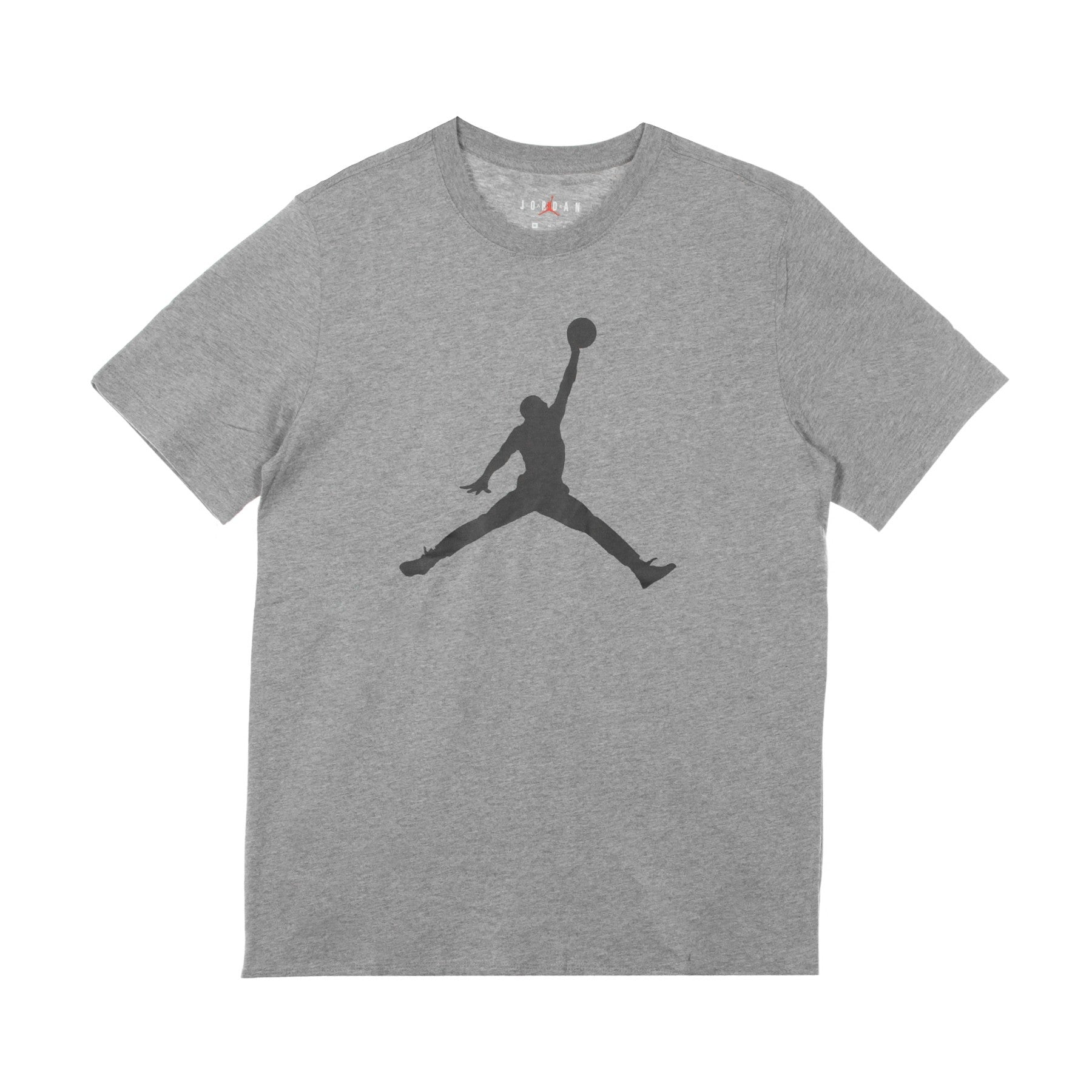 Maglietta Uomo Jumpman Crew Carbon Heather/black CJ0921