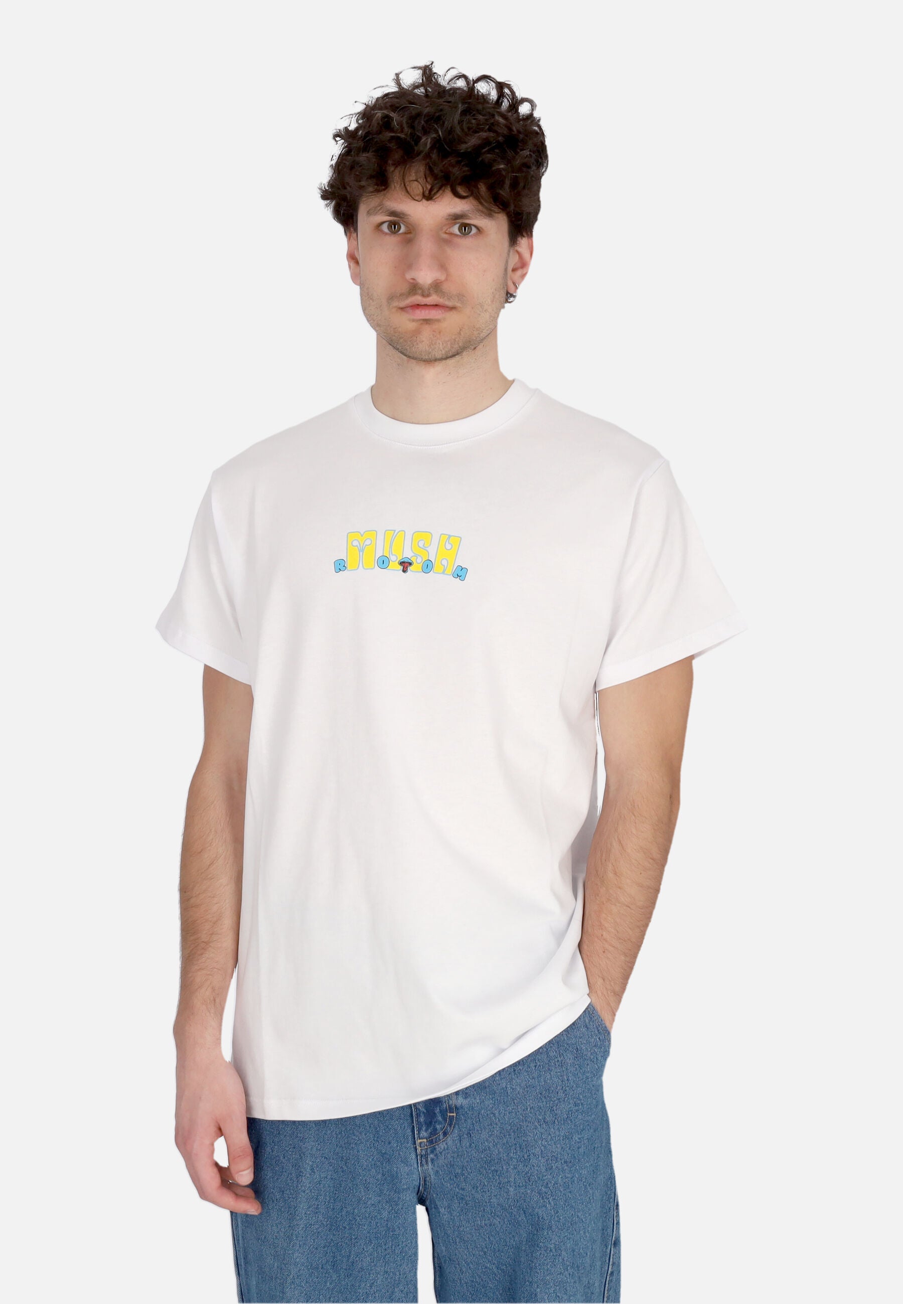 Maglietta Uomo Legalized Tee White 24SSMU14022-02