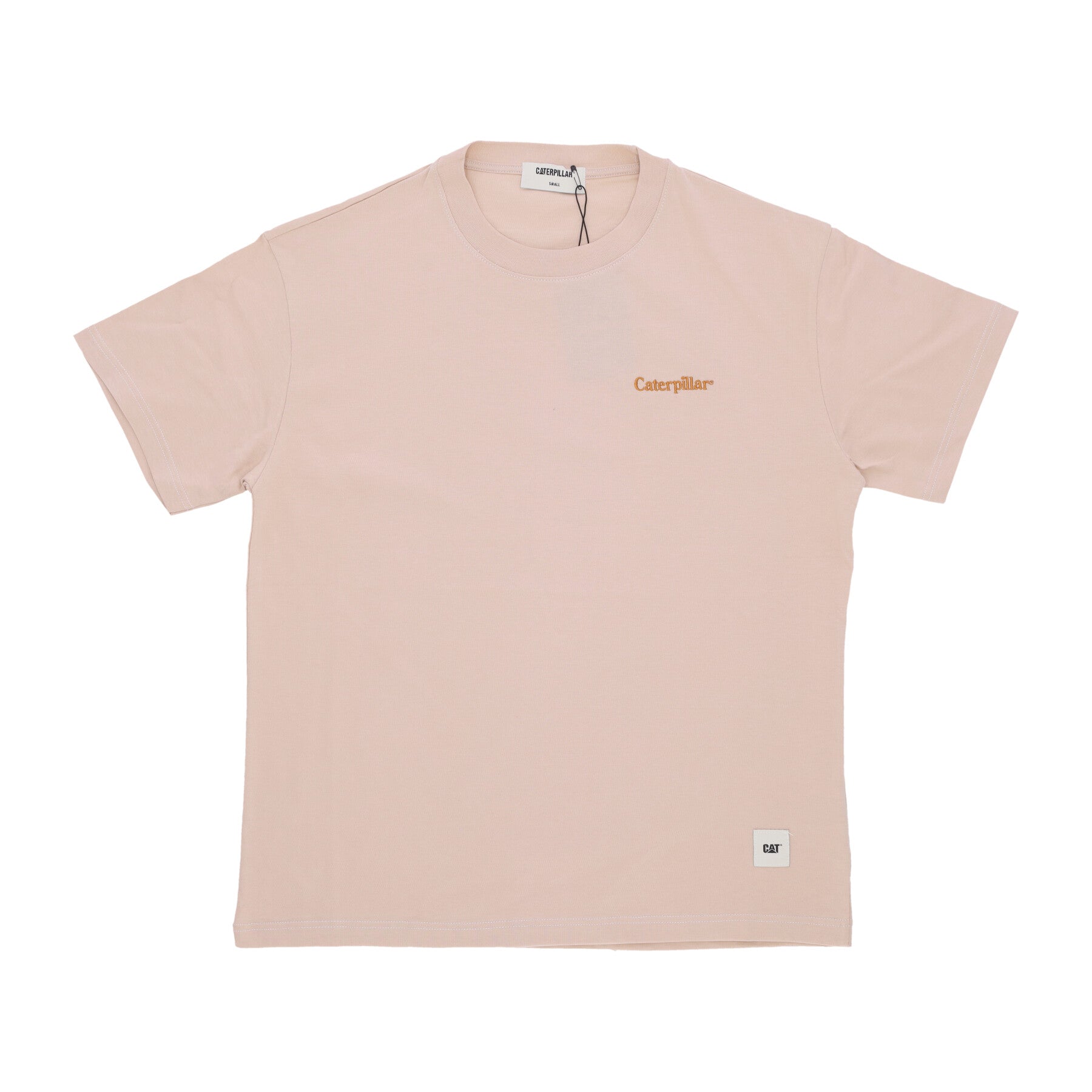 Maglietta Uomo Linear Logo Tee Ivory 6010126C