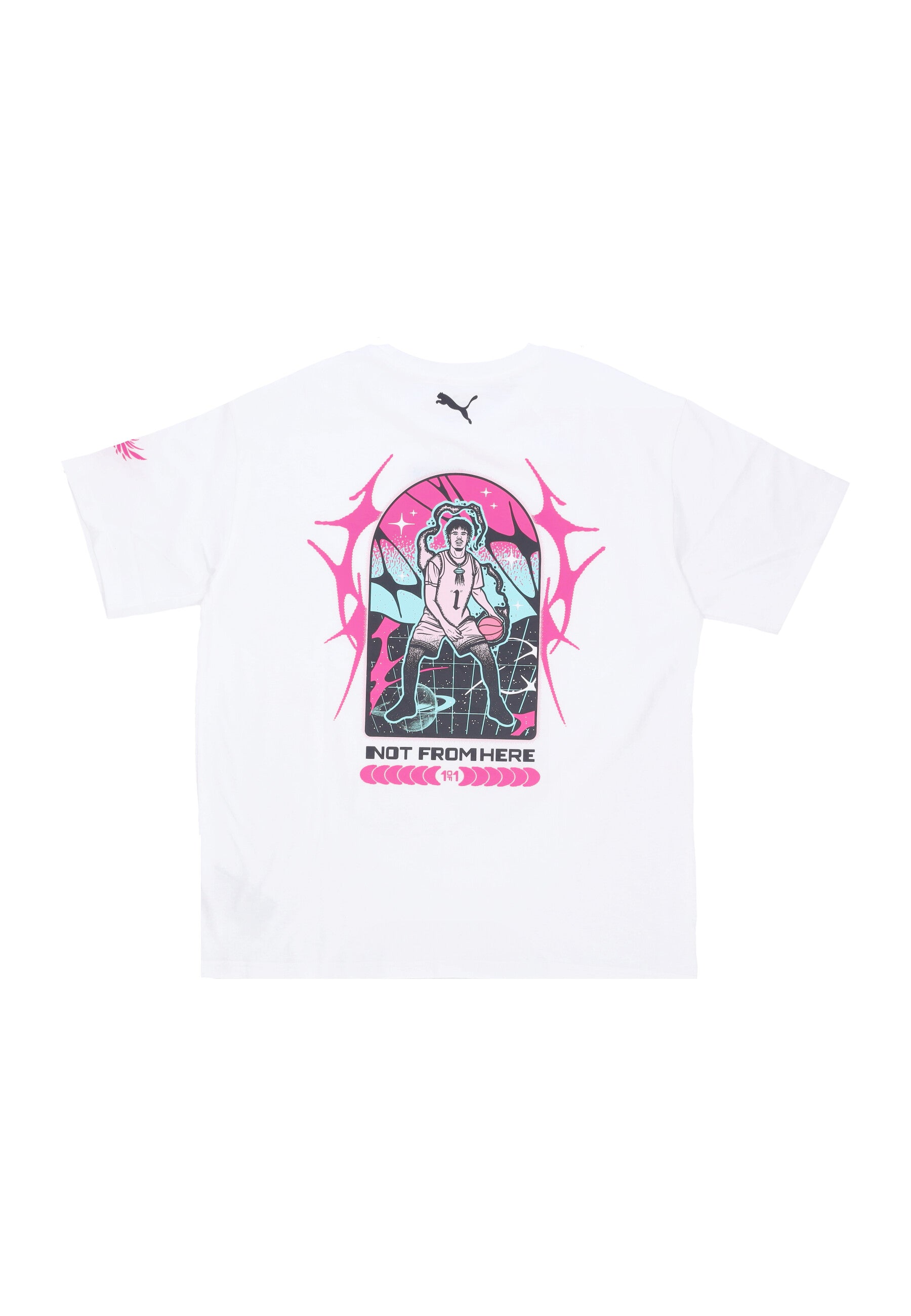 Maglietta Uomo Miami Tee X Melo White 627794-01