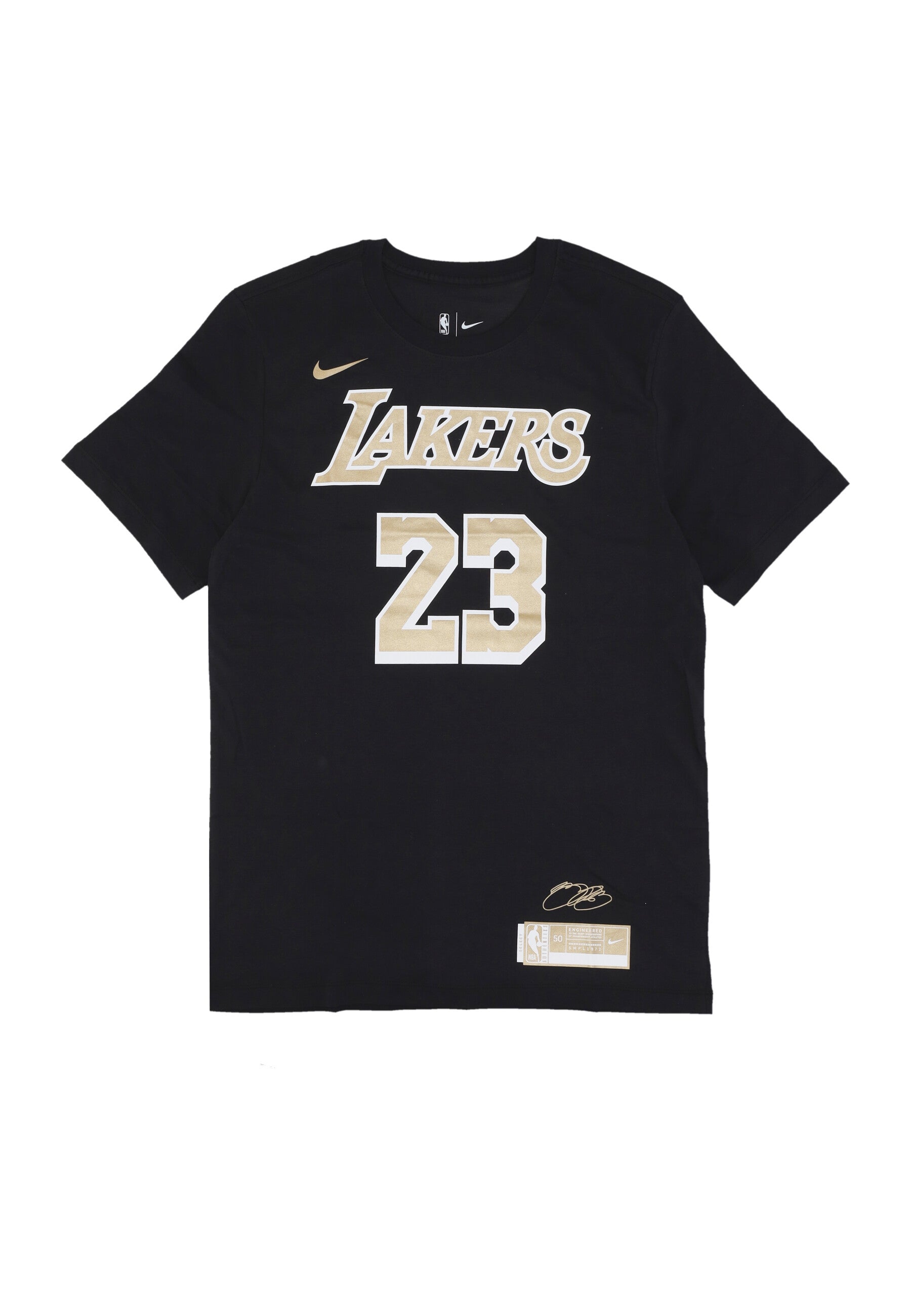 Maglietta Uomo Nba Selected Series Tee No 23 Lebron James Loslak Black FV8870-010