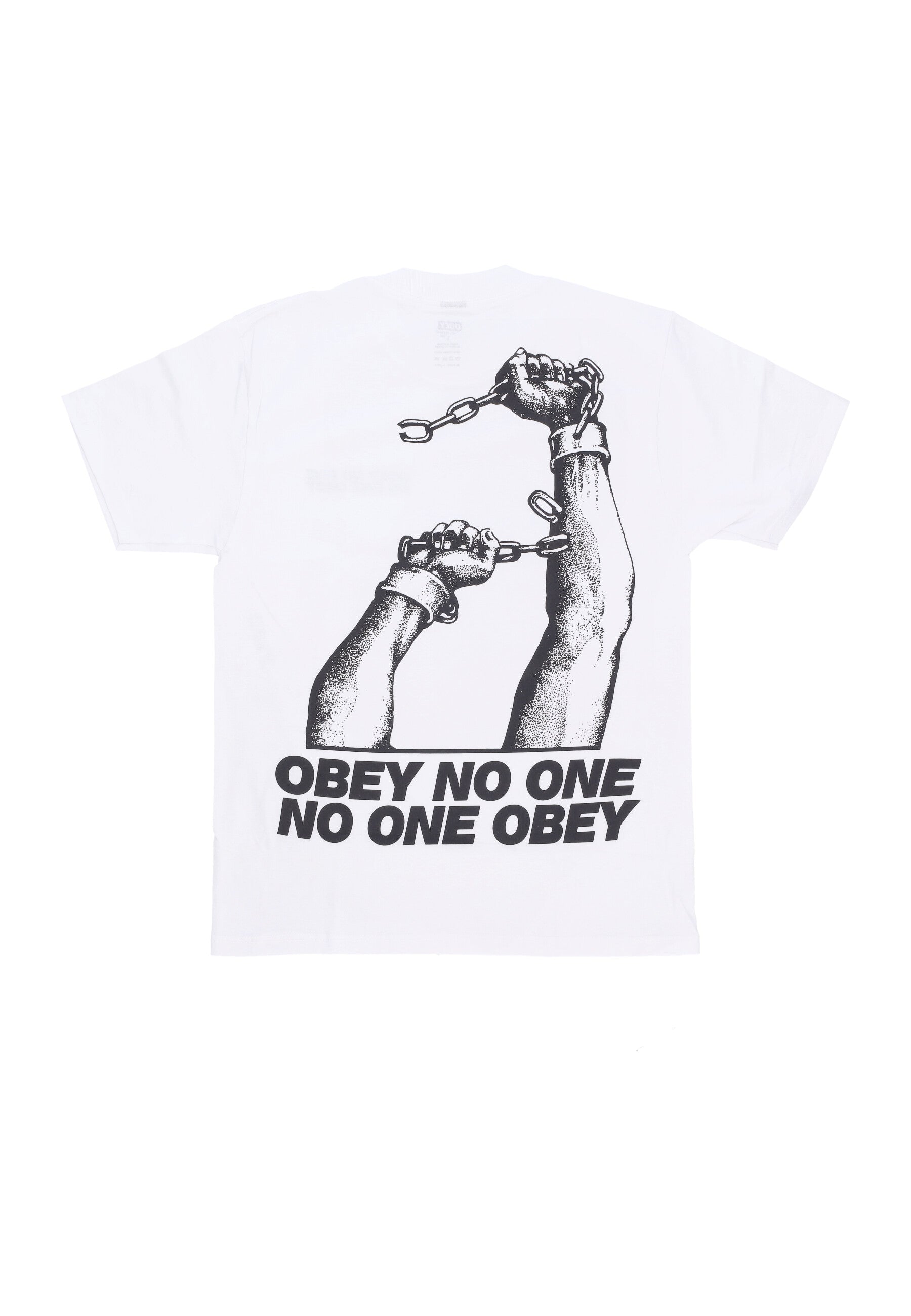 Maglietta Uomo No One Obey Tee White 165263951