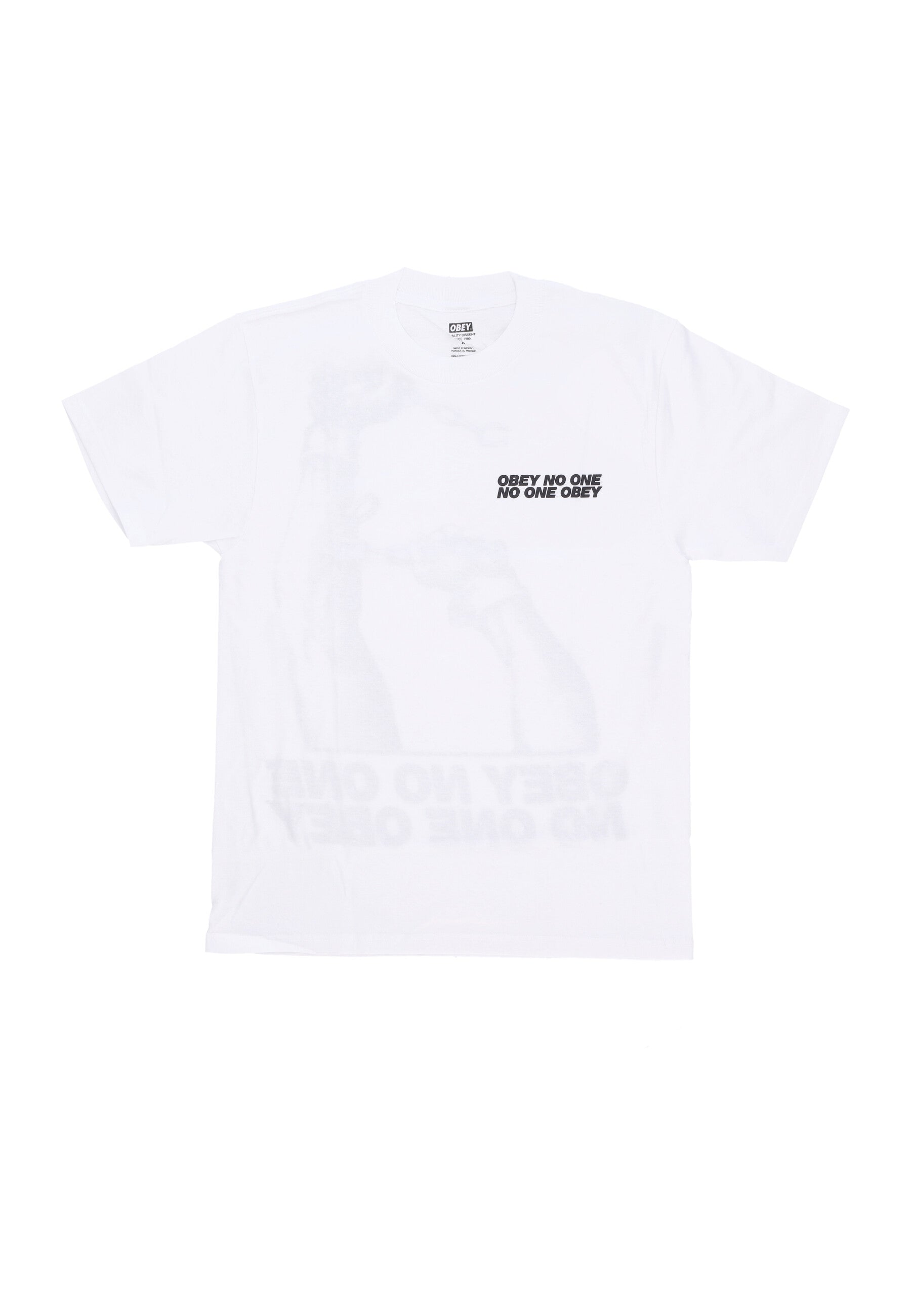 Maglietta Uomo No One Obey Tee White 165263951