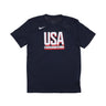 Maglietta Uomo Practice Basketball Tee Team Usa Obsidian/obsidian/white FQ3628-451