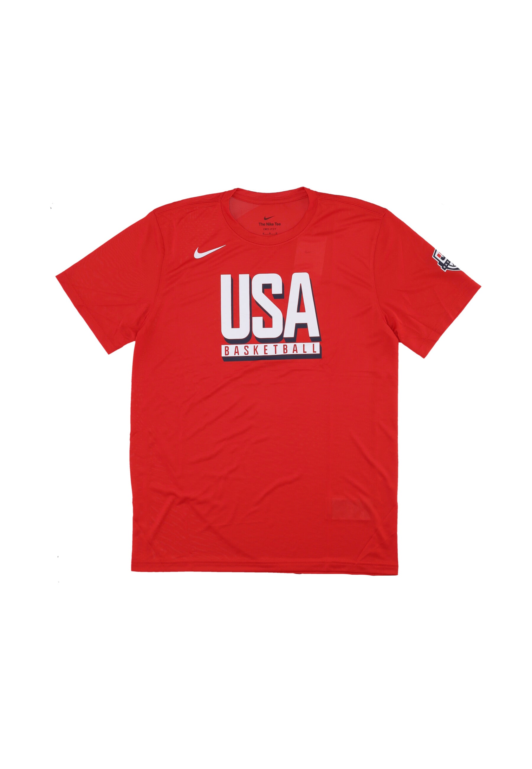 Maglietta Uomo Practice Basketball Tee Team Usa Sport Red/sport Red/white FQ3628-614