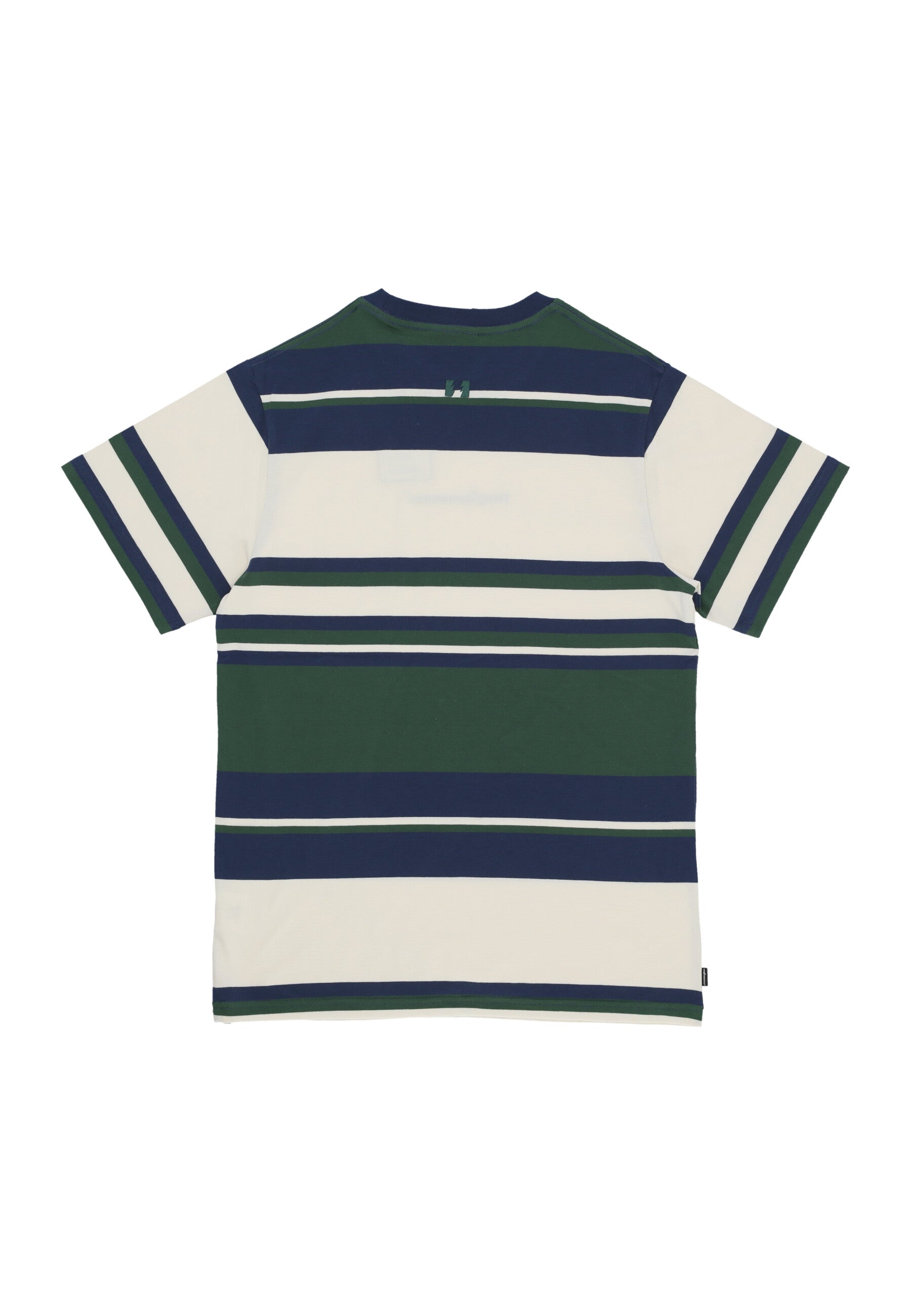 Maglietta Uomo Stone Stripe Tee Forest Green T24F109002