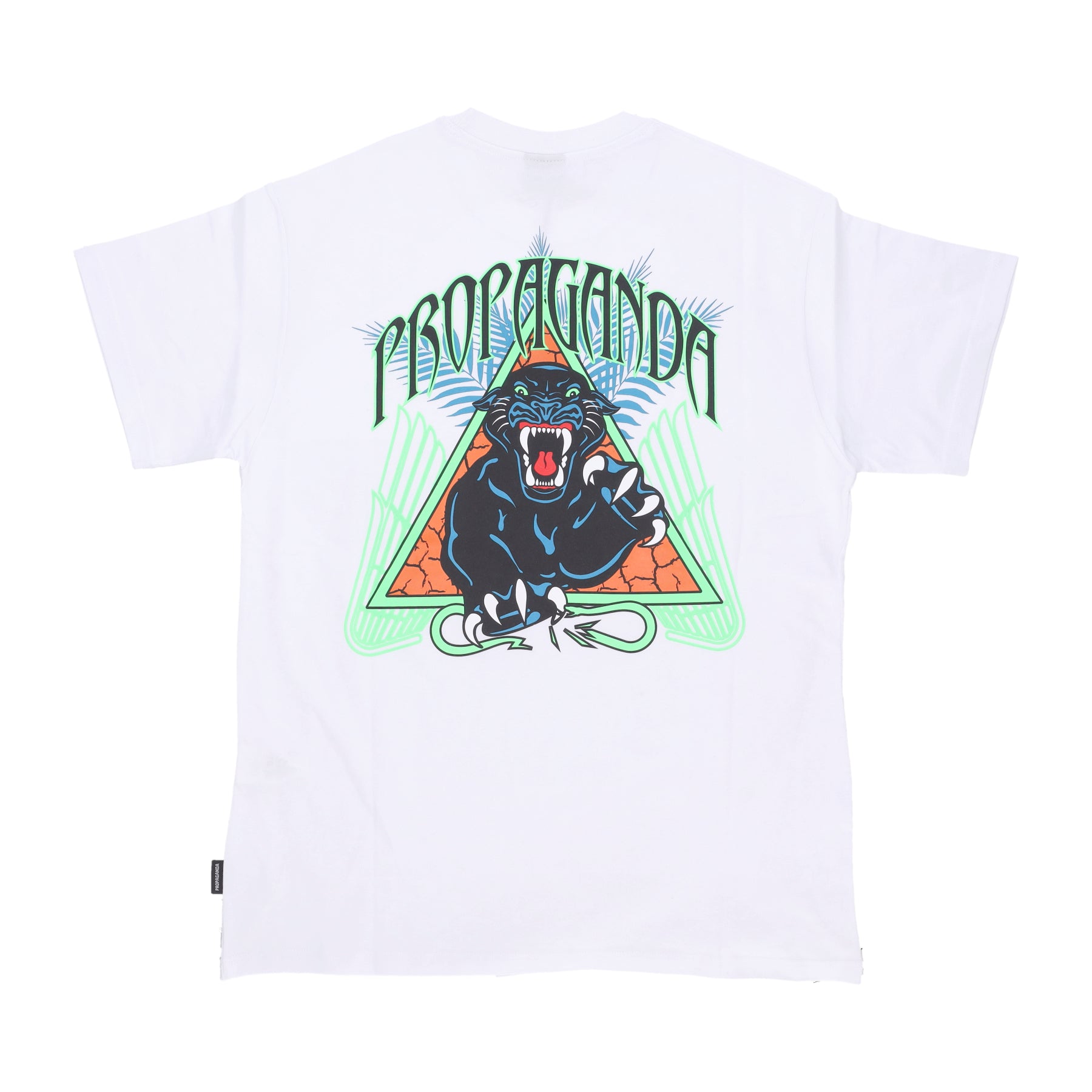 Maglietta Uomo Triangle Panther Tee White 24SSPRTS892