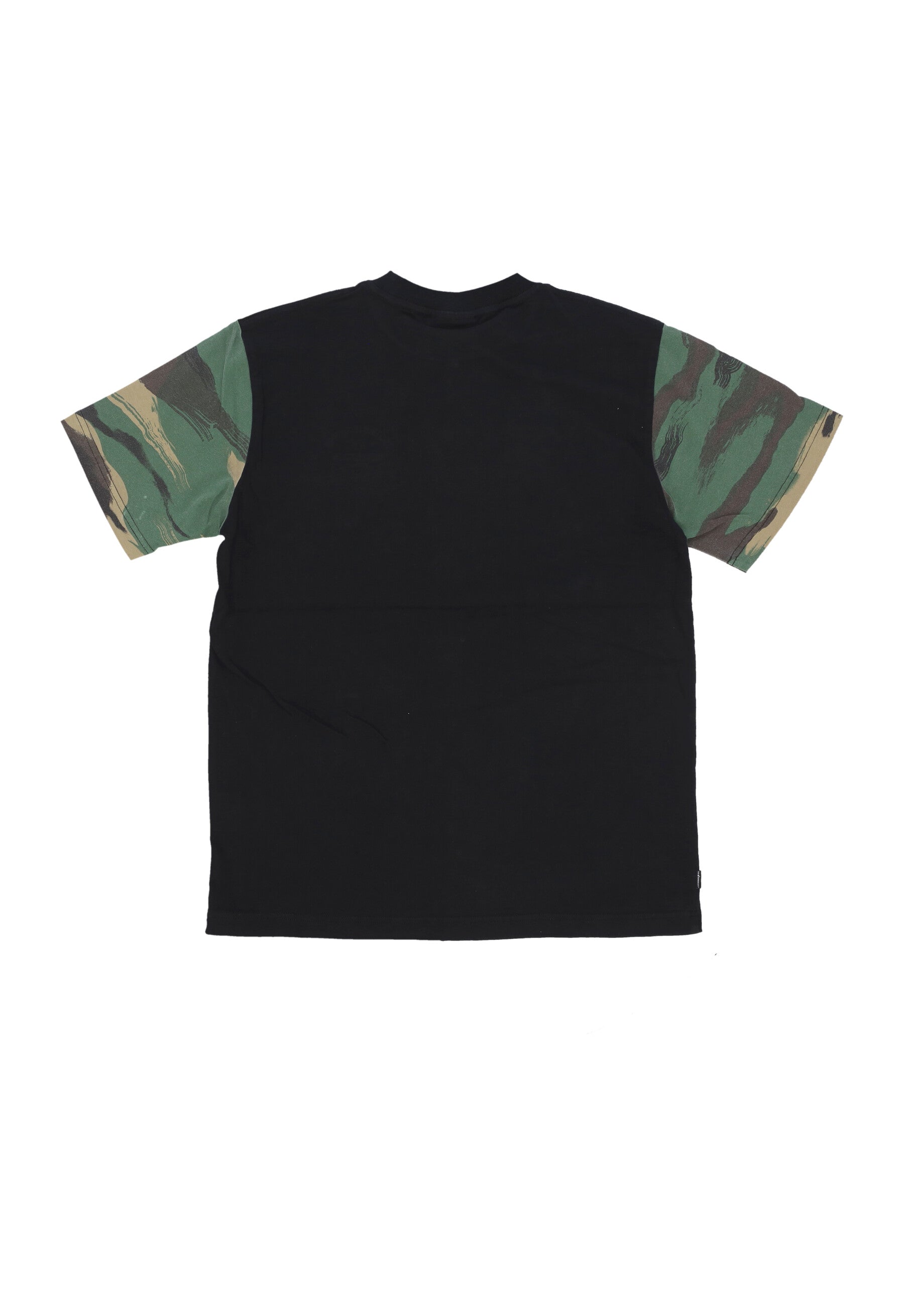 Maglietta Uomo Washed Camo Tee Black T24F109005