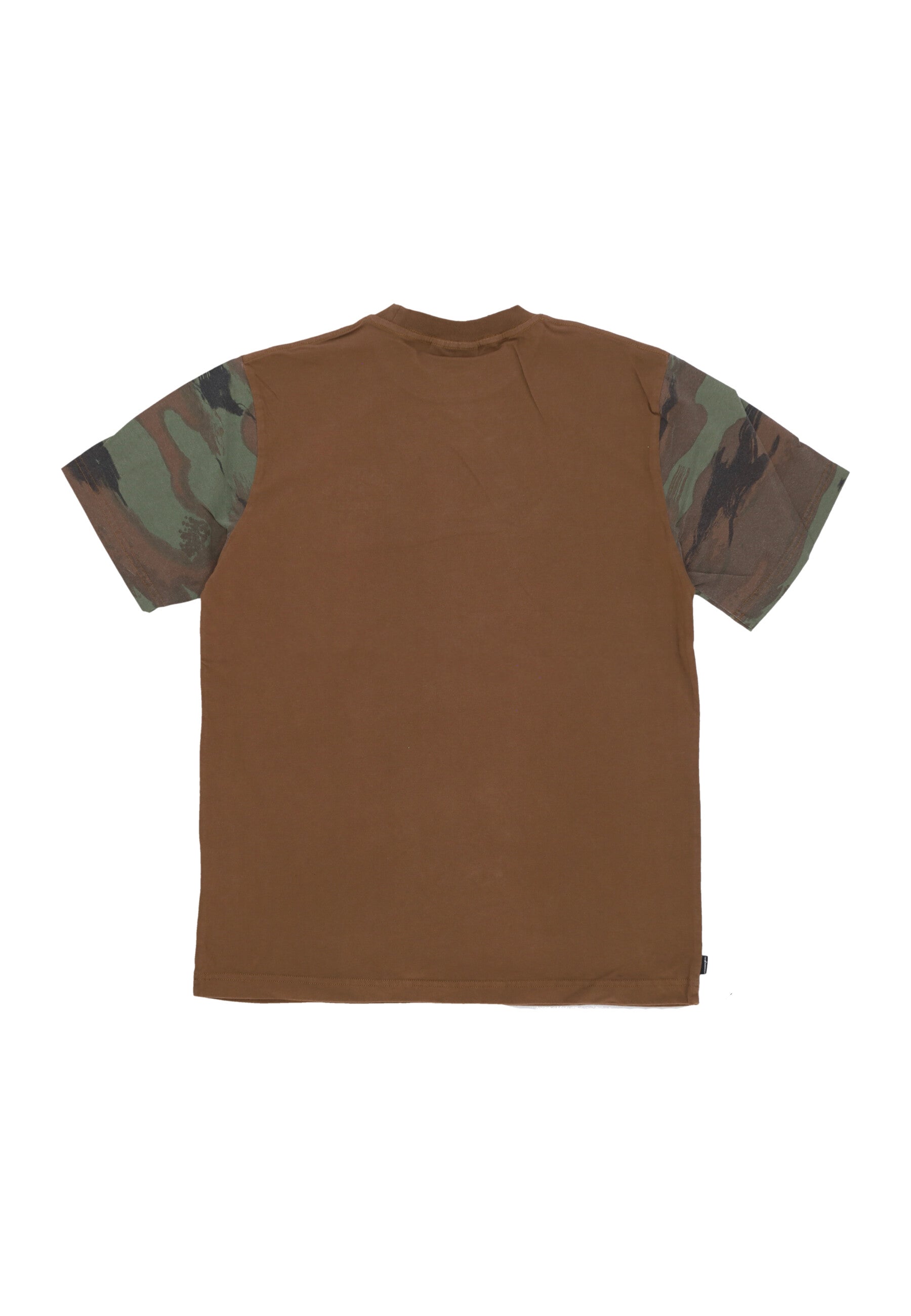 Maglietta Uomo Washed Camo Tee Brown T24F109005