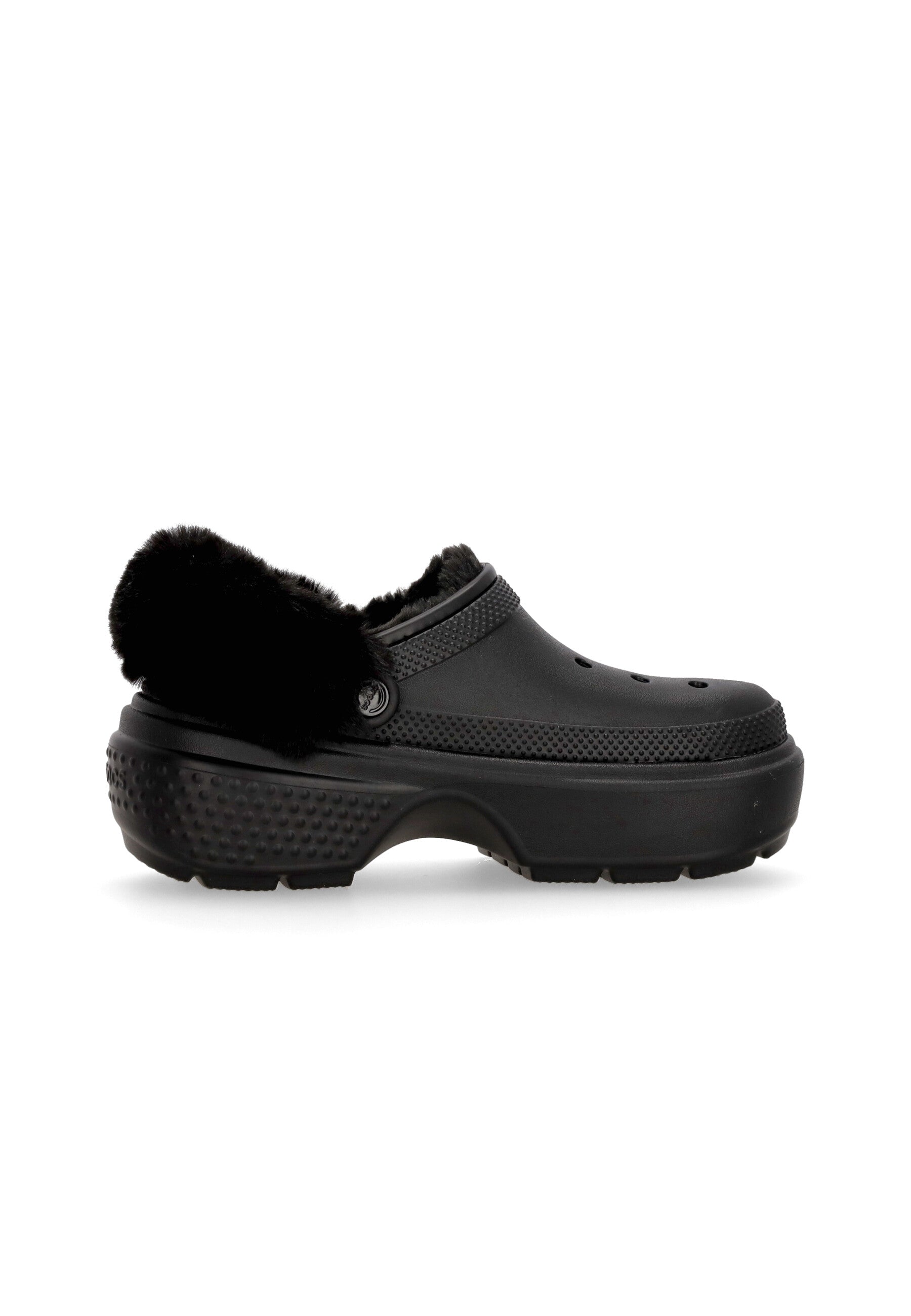 Mule Unisex Stomp Lined Clog Black 208546-BLK