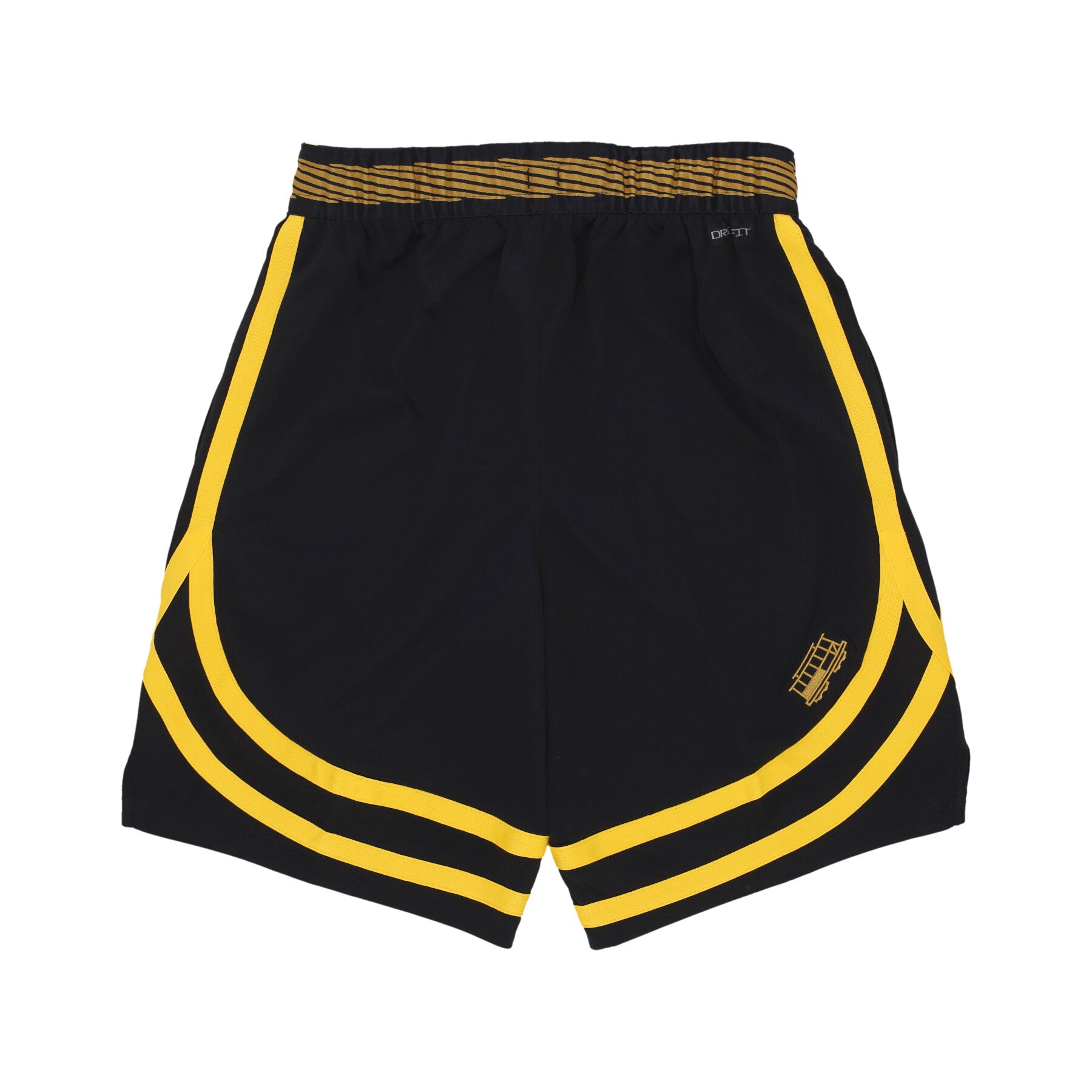 Pantaloncino Basket Uomo Nba City Edition 23 Dri-fit Swingman Short Golwar Black/ochre DX8702-010