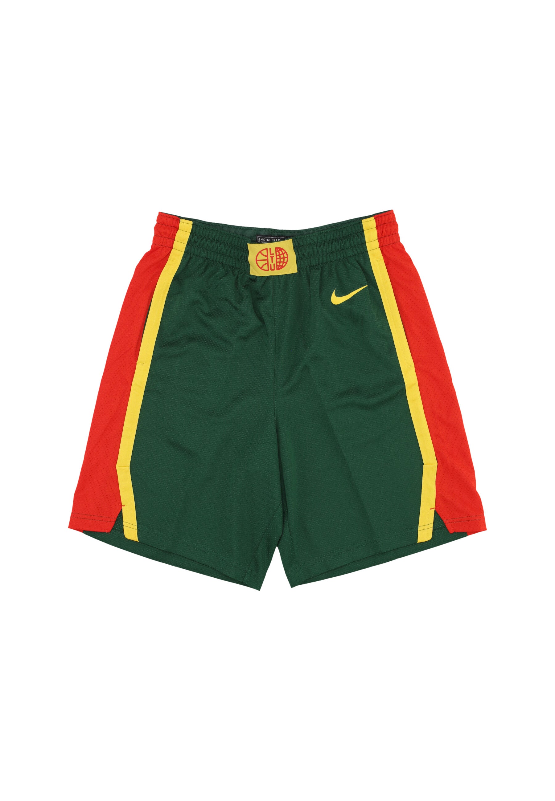 Pantaloncino Basket Uomo Limited Road Basketball Short Team Lithuania Gorge Green/chile Red FQ0394-341