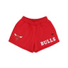 Pantaloncino Donna W Nba Team Logo Shorts Chibul Front Door Red/black 60435346