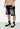 Pantalone Corto Tuta Uomo Flame Bermuda Black 24SSMU34003-01